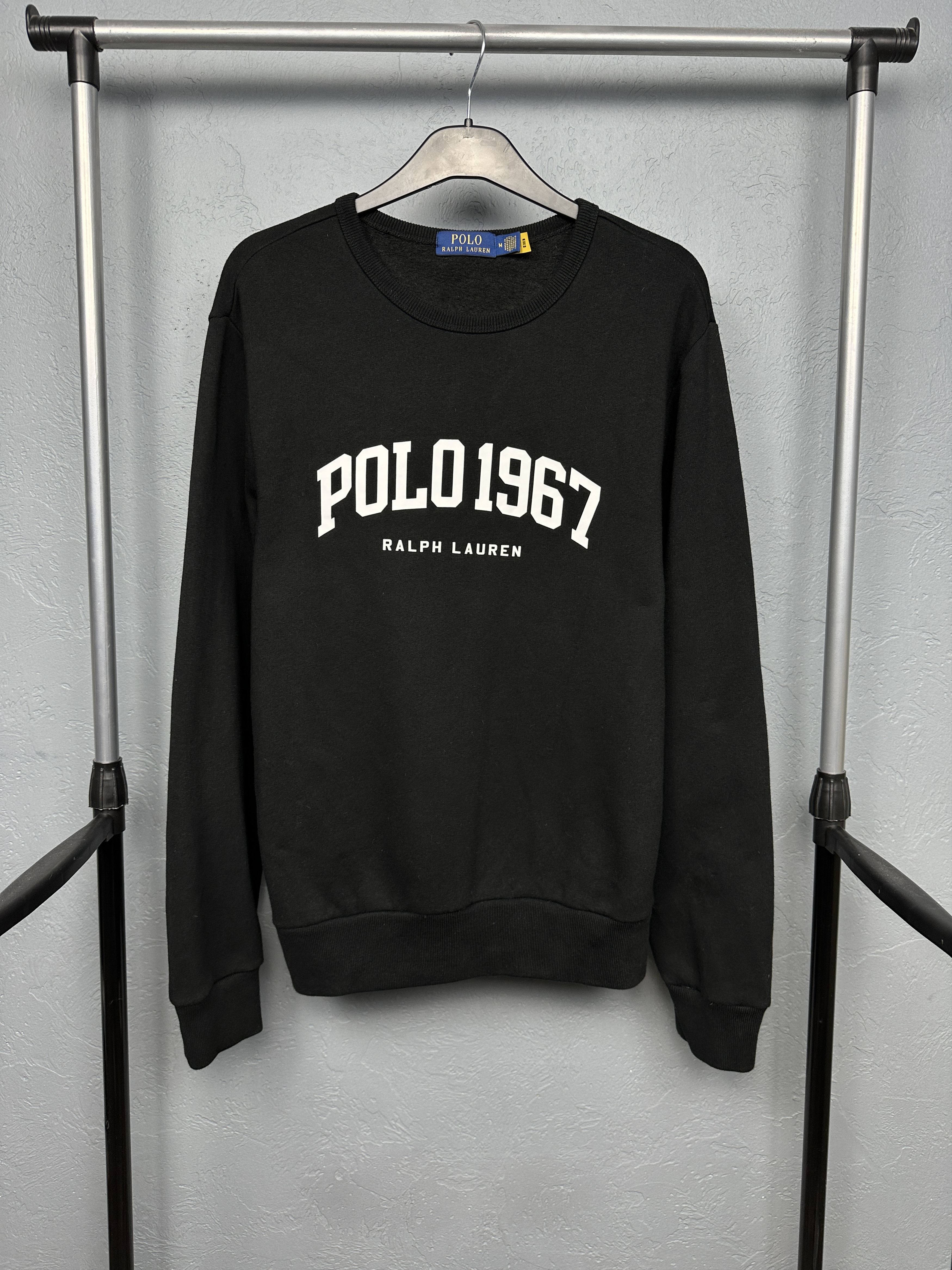 Polo Ralph Lauren Polo Ralph Lauren 1967 Mens Big Logo Sweatshirt Size US M / EU 48-50 / 2 - 1 Thumbnail
