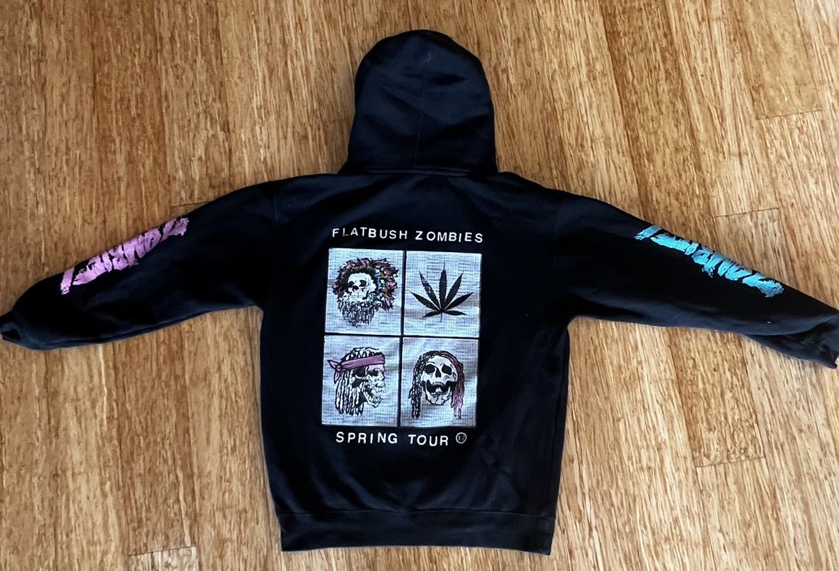 Flatbush Zombies Flatbush Zombies 2017 Spring Tour Hoodie Size US M / EU 48-50 / 2 - 2 Thumbnail