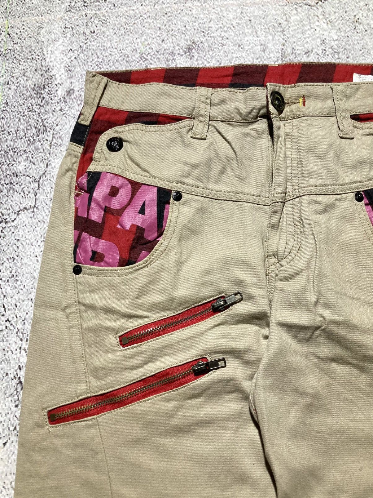Japanese Brand 2000s Japanese Brand Biker Shortpants Punk Lgb Style Size US 29 - 4 Thumbnail