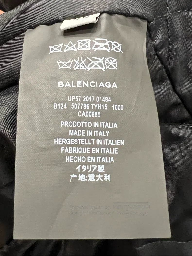 Balenciaga Balenciaga Leather Jacket Size US S / EU 44-46 / 1 - 5 Thumbnail