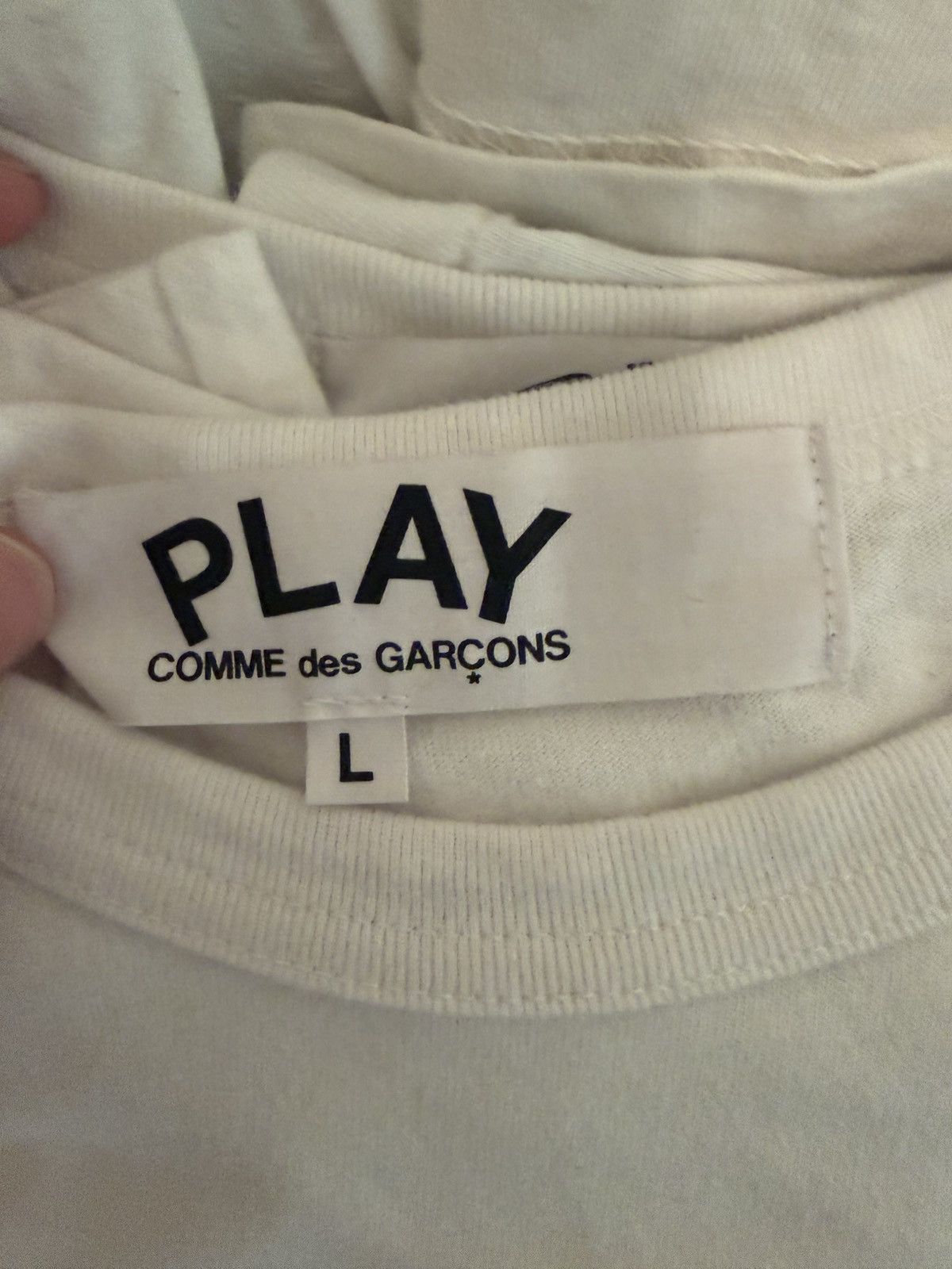 Comme des Garcons PLAY Comme des Garcons PLAY T shirt Size US L / EU 52-54 / 3 - 2 Thumbnail