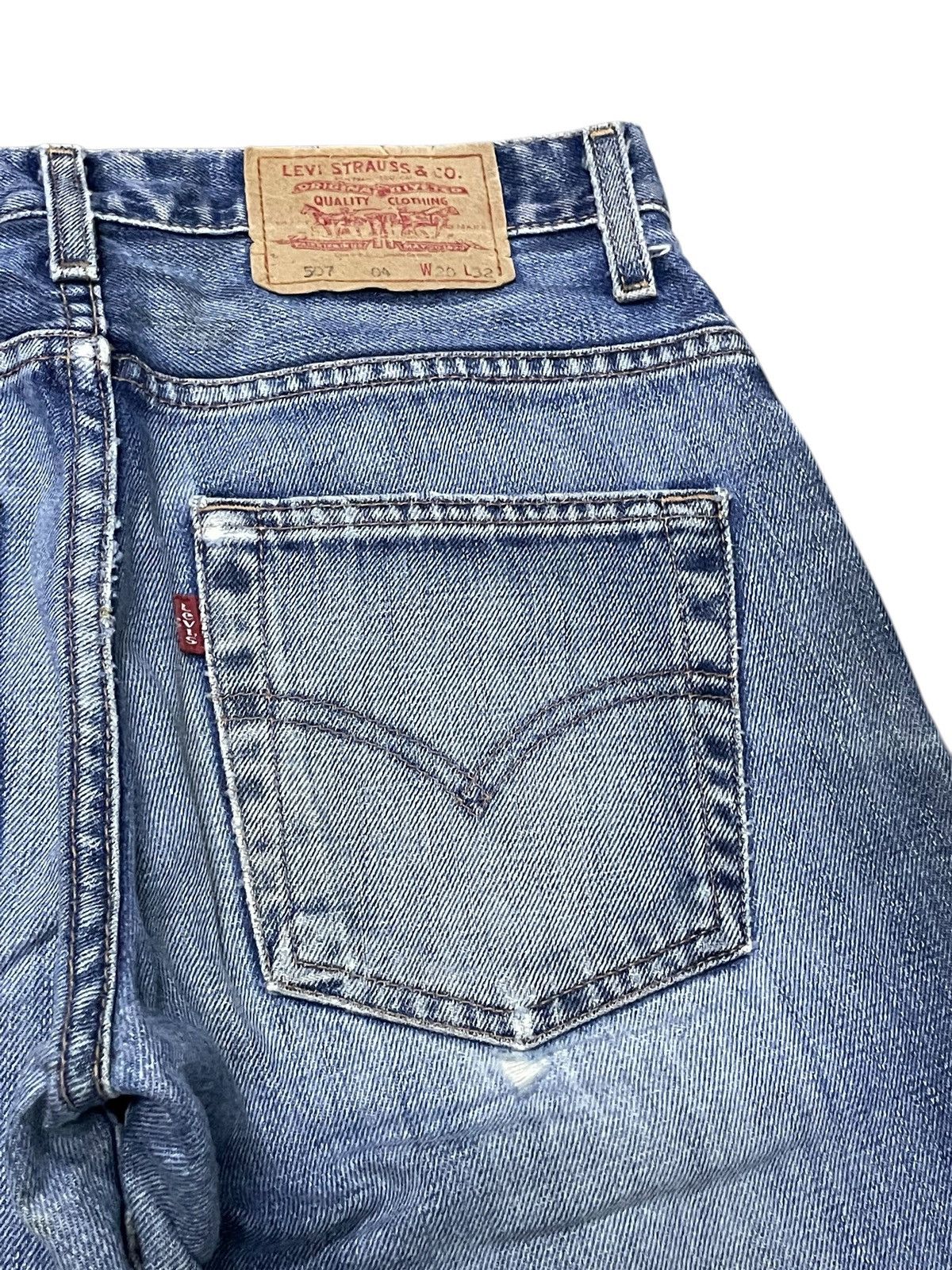 Levi's Vintage Levis 507 Flared Bootcut Distressed Jeans Size US 28 / EU 44 - 22 Thumbnail