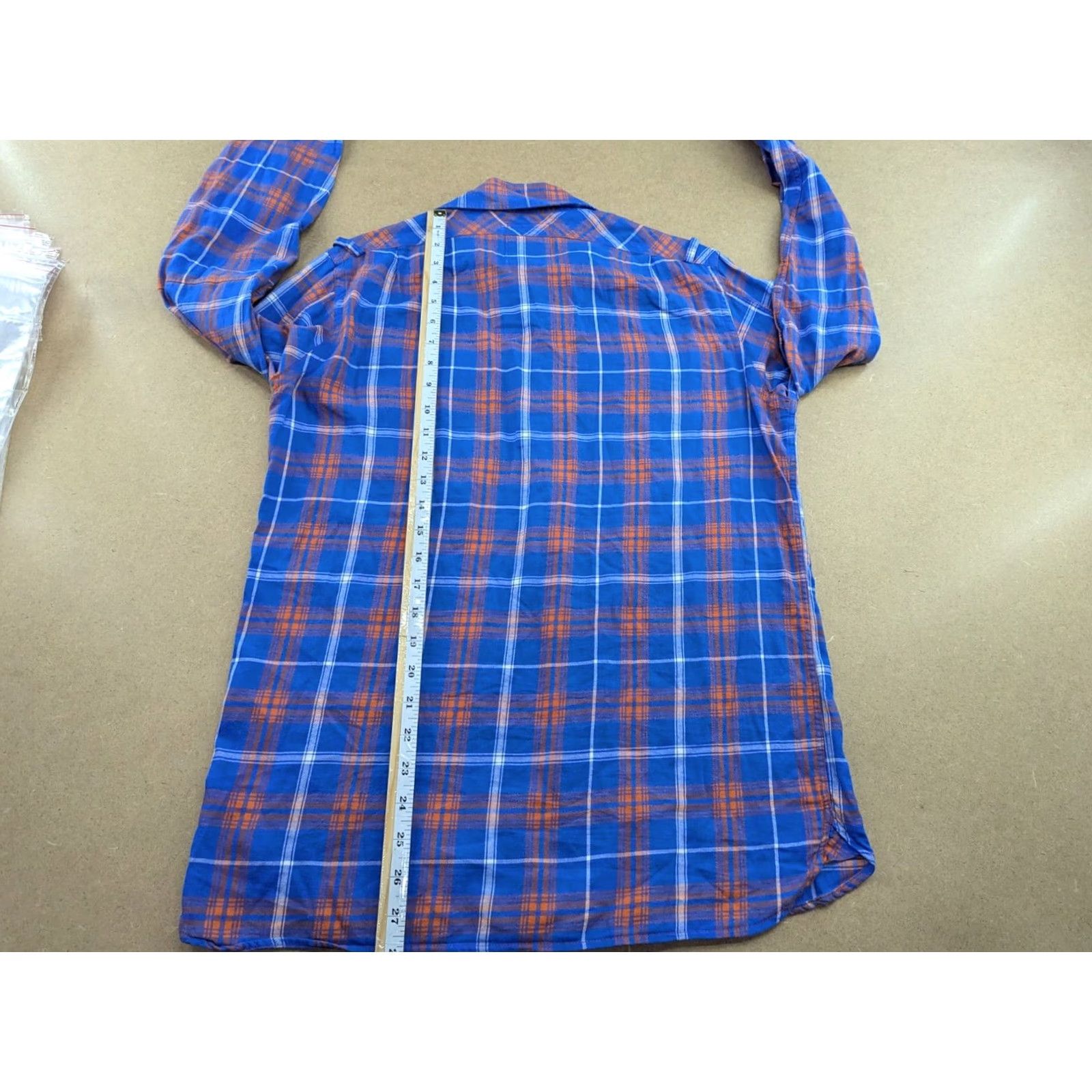 G-Star G STAR RAW ATHAN RANDOLPH Check Shirt Long Sleeve Blue Size Medium Mens Regular Button-Up Shirt Size US M / EU 48-50 / 2 - 7 Thumbnail