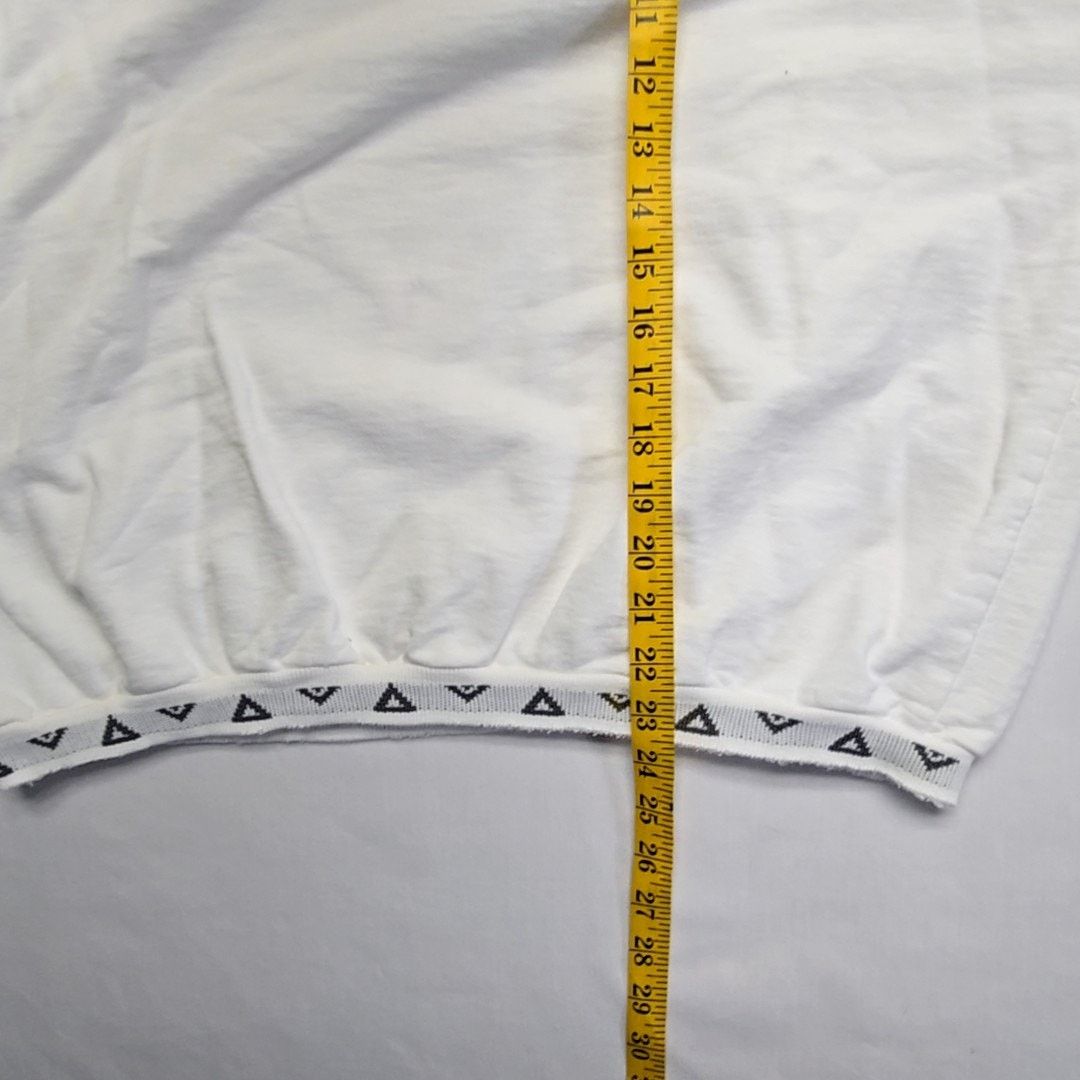 Vintage Vintage Geometric Graphic Sweatshirt White L Crewneck 90s Size M / US 6-8 / IT 42-44 - 21 Thumbnail