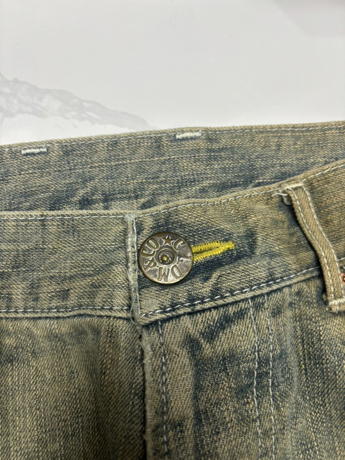 Acne Studios Vintage Cocolulu Rusty Baggy Distressed Denim Jeans Size US 32 / EU 48 - 10 Thumbnail