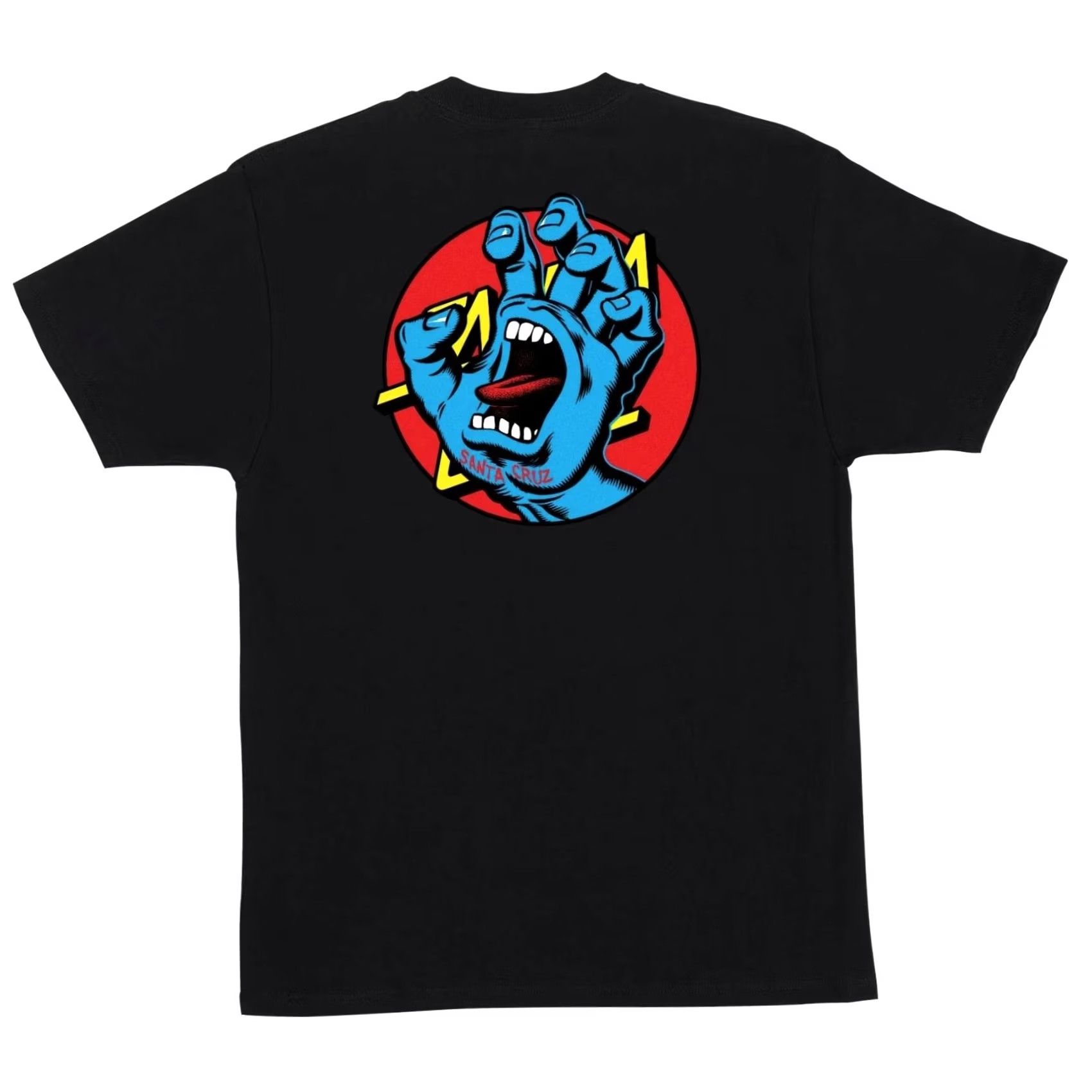 Vintage Brand New Santa Cruz Hand Dot T-Shirt Black Large Mens Shirt Size US L / EU 52-54 / 3 - 2 Thumbnail