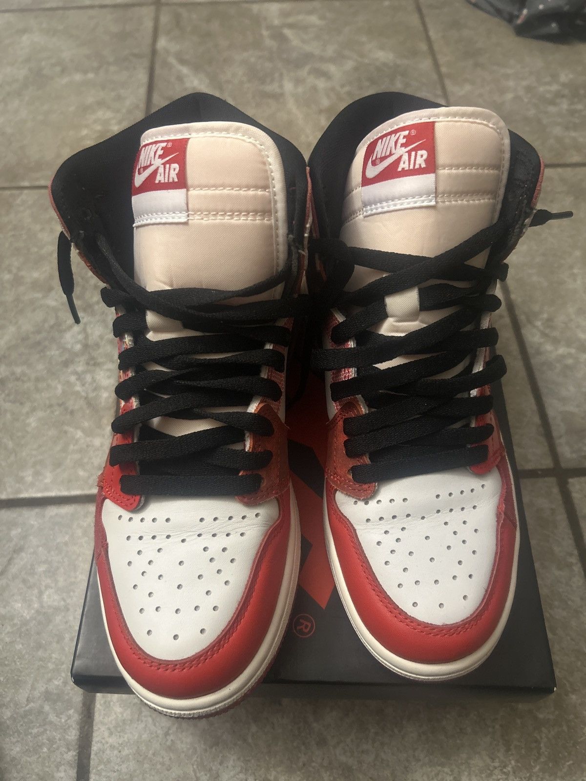 Nike Jordan 1 Spider verse 6.5y/8W Size US 6.5 / EU 39-40 - 10 Thumbnail