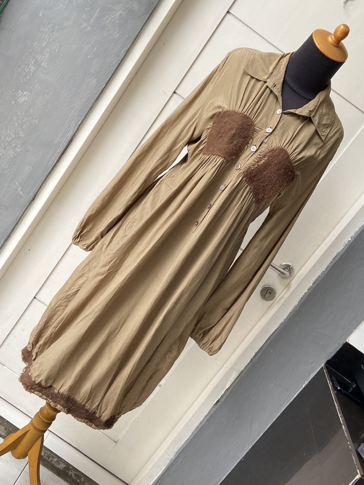 Issey Miyake × Tsumori Chisato TSUMORI CHISATO Brown Dress Size S / US 4 / IT 40 - 16 Thumbnail