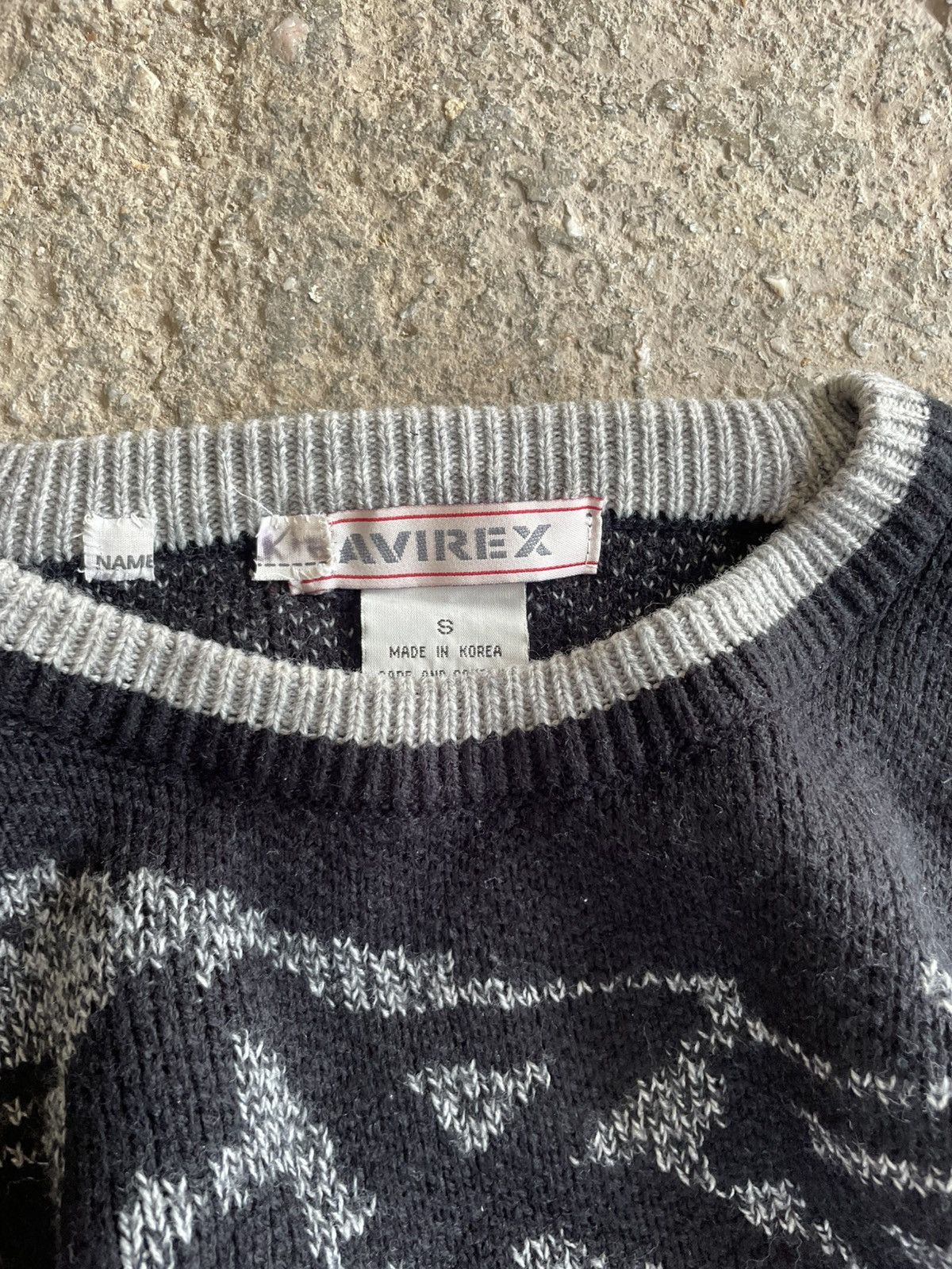 Avirex Avirex graphic knit sweater Size US M / EU 48-50 / 2 - 4 Thumbnail