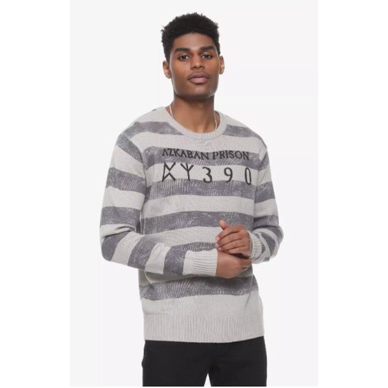 Other Harry Potter LS Striped Knit Sweater "Azkaban Prison" -Large Size US L / EU 52-54 / 3 - 1 Thumbnail