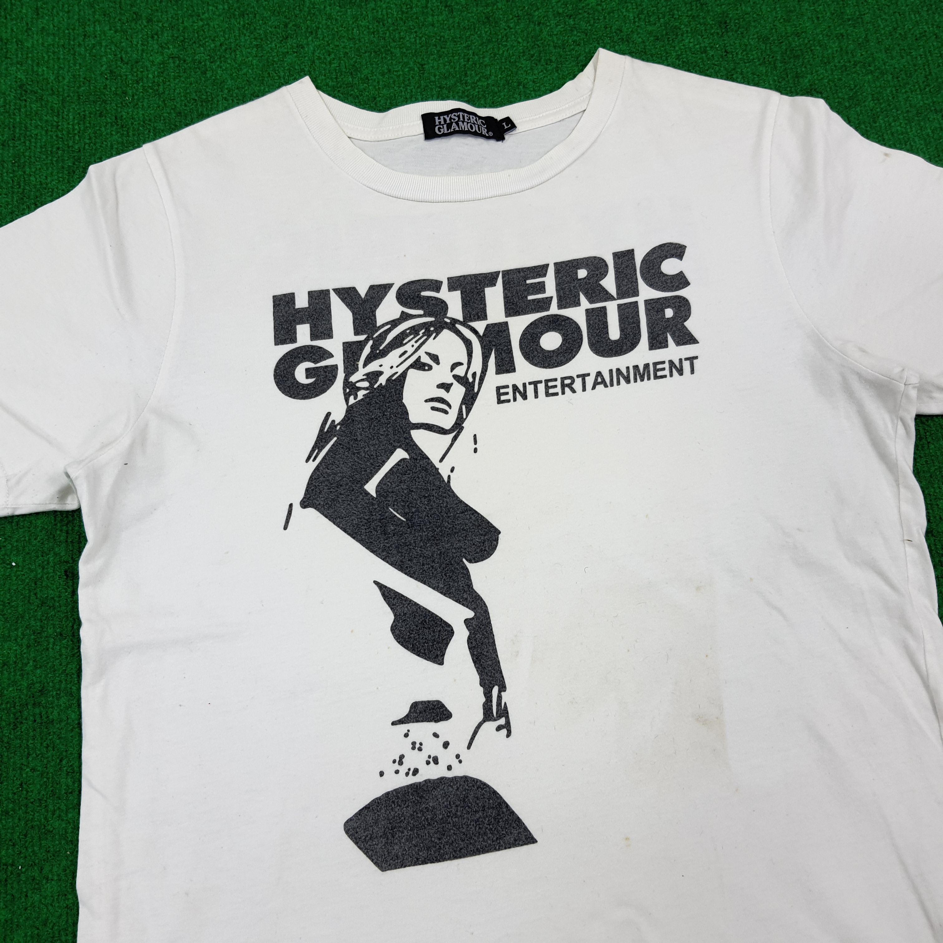 Hysteric Glamour × Japanese Brand × Vintage Vintage Hysteric Glamour Entertainment Japan Brand T-shirt Size US M / EU 48-50 / 2 - 2 Thumbnail