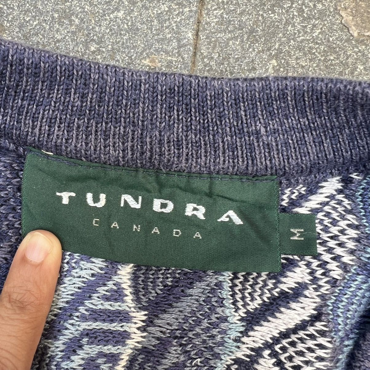 Coogi × Tundra Canada × Vintage COOGI style 3D Cable Knitwear TUNDRA Sweater Size US M / EU 48-50 / 2 - 2 Thumbnail