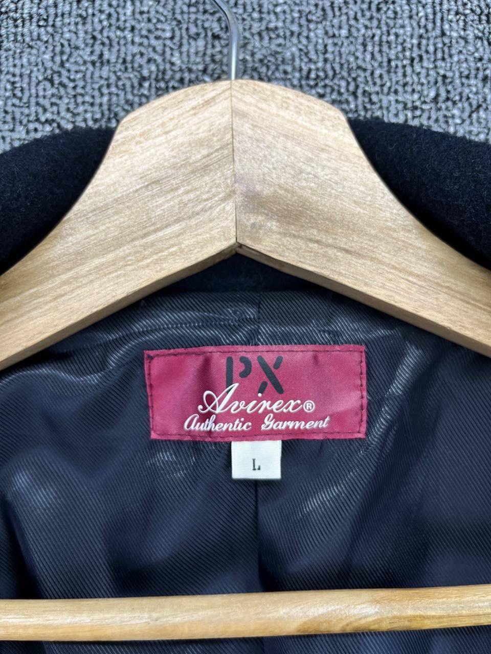 Avirex Vintage Avirex Black Wool Jacket Size L / US 10 / IT 46 - 7 Thumbnail