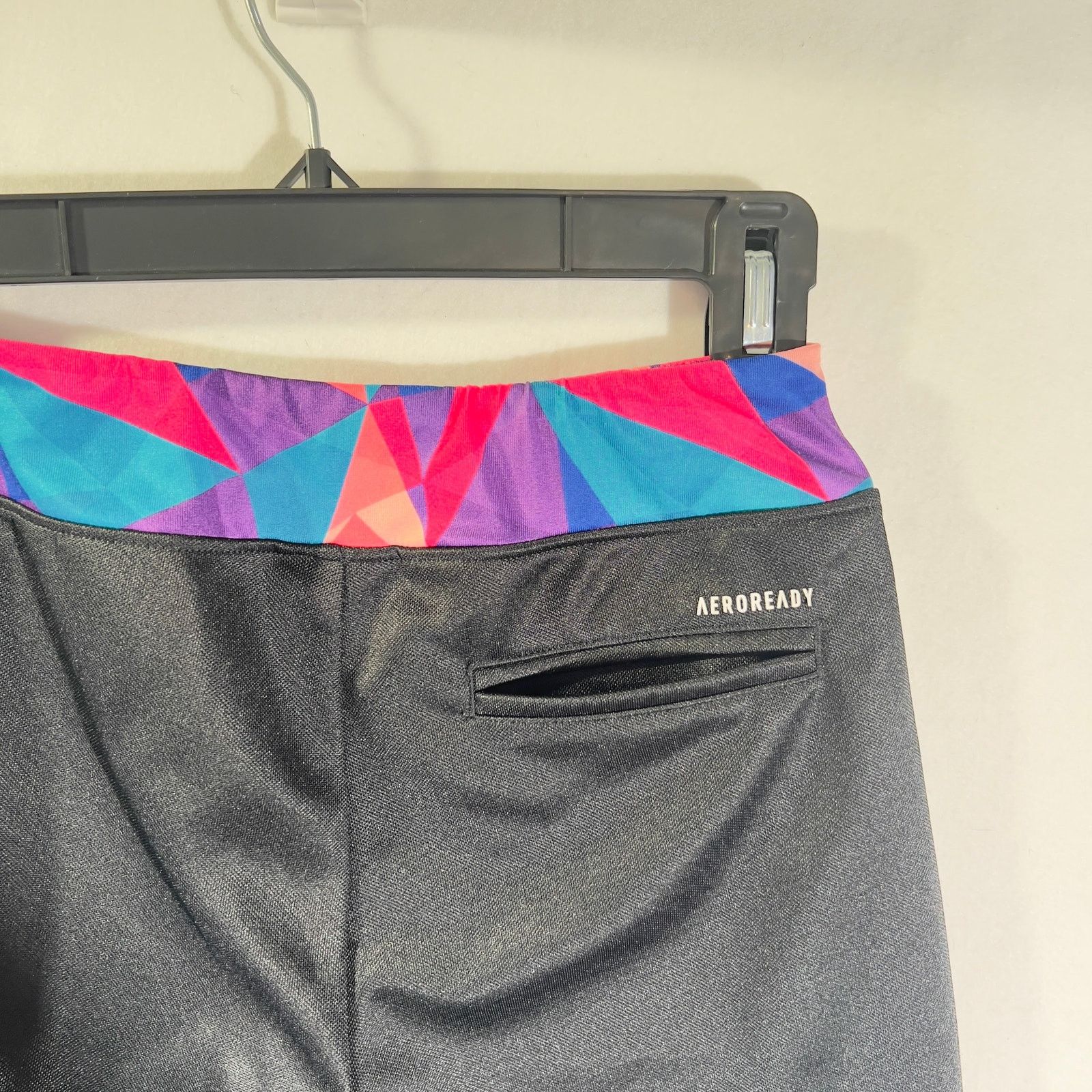 Adidas adidas Capri Leggings AeroReady Large Elastic Cuff Waist Size 22" - 14 Thumbnail