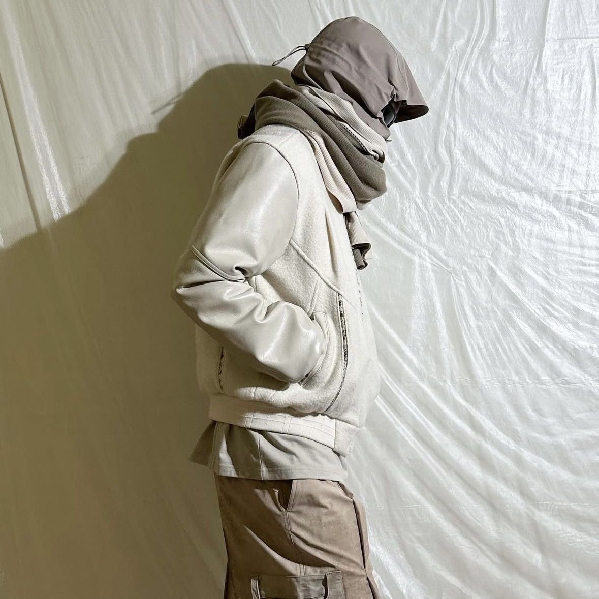 XLIM Xlim Hooded Scarf Size ONE SIZE - 1 Thumbnail