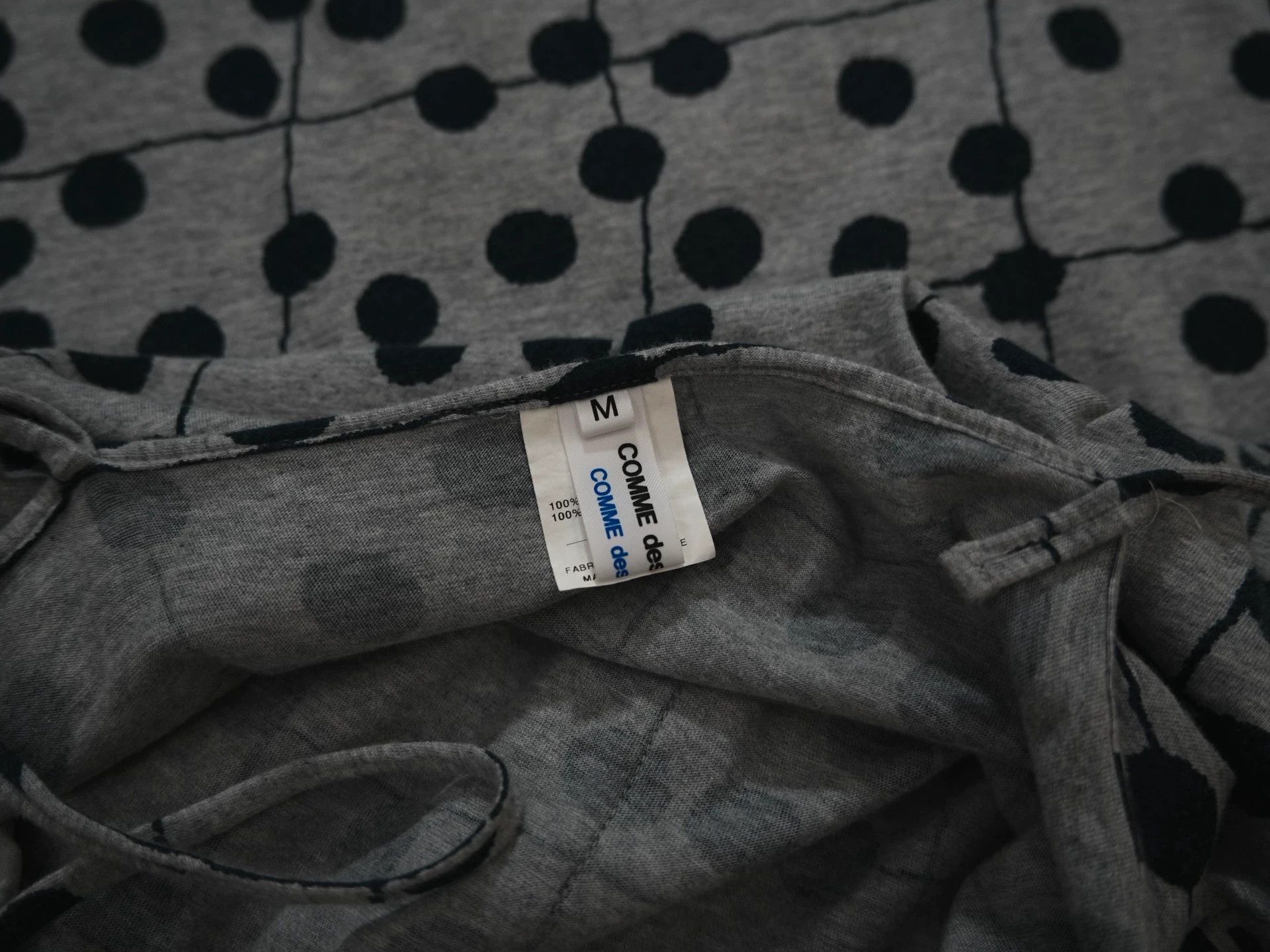 Comme des Garcons Comme des Garçons Early Gray Polka Dot Camisole Dress Size M / US 6-8 / IT 42-44 - 7 Thumbnail