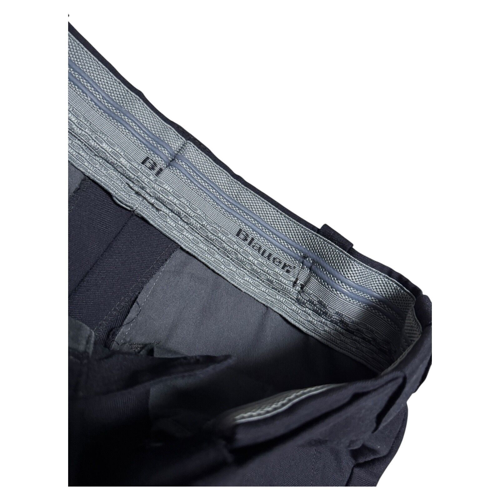 Designer BLAUER Pleated Navy Blue Pocket Work Straight Pants 34x30 Size US 34 / EU 50 - 6 Thumbnail