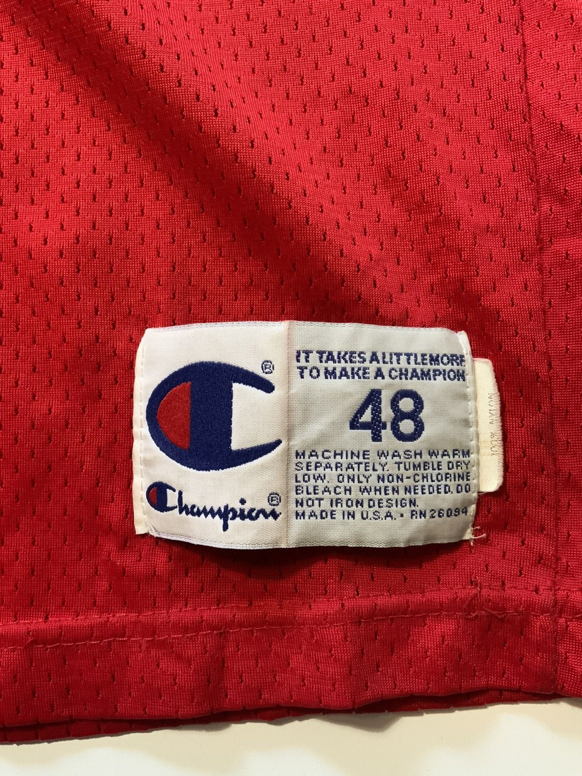 Champion × NFL × Vintage Vintage 90s Champion Kansas City Chiefs Joe Montana Jersey Size US L / EU 52-54 / 3 - 7 Thumbnail