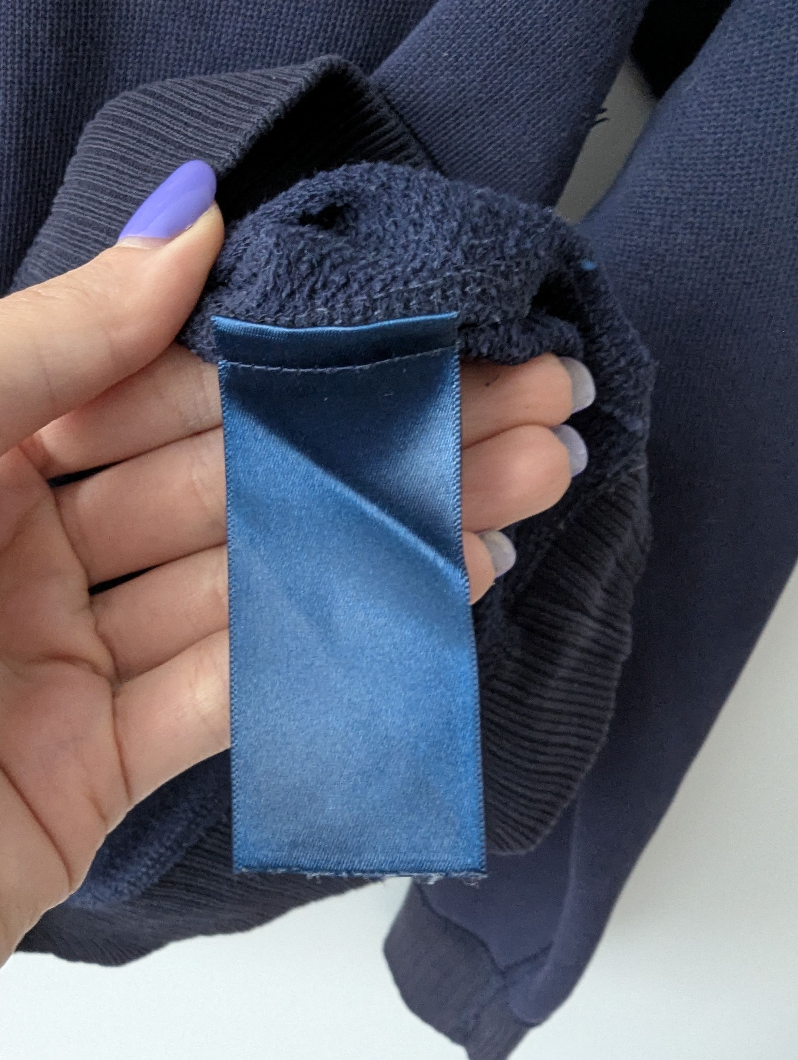 Polo Ralph Lauren Vintage Polo Ralph Lauren sweatshirt navy thick cotton Size XS / US 0-2 / IT 36-38 - 8 Thumbnail