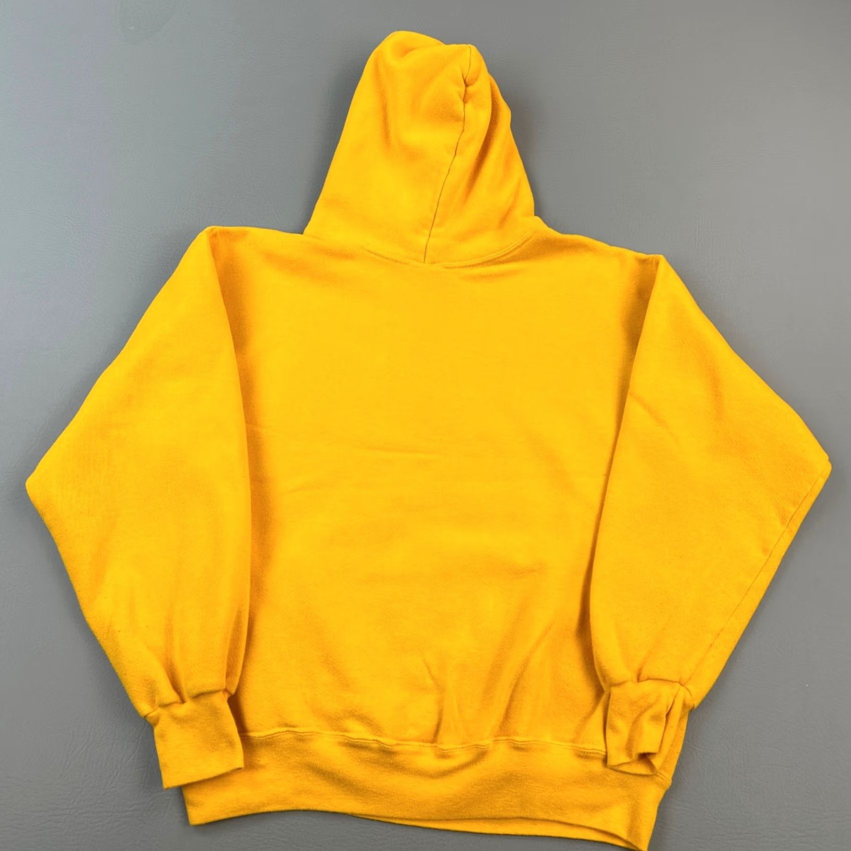 Vintage VINTAGE The Cotton Exchange Hoodie Mens M Yellow Pullover USA Made Y2K Size US M / EU 48-50 / 2 - 4 Thumbnail