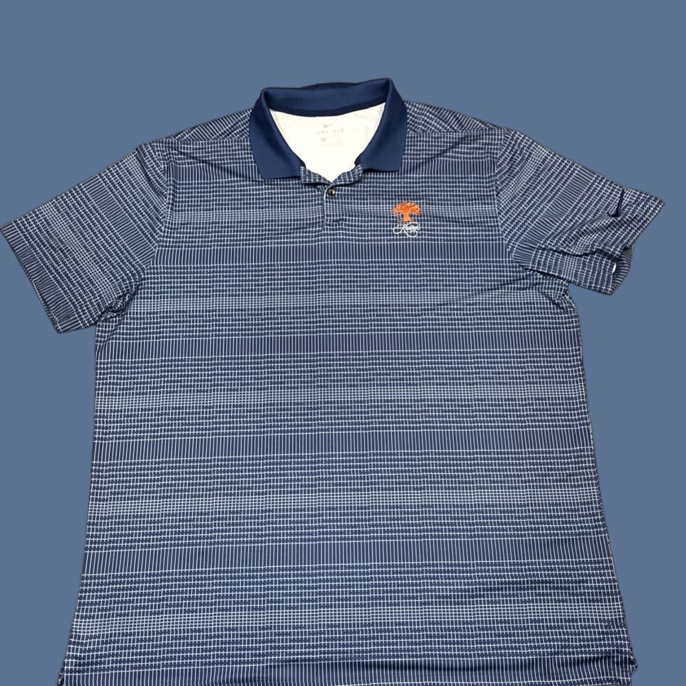 Nike Nike Dri-FIT Polo Shirt Mens XL Blue Golf Stretch Swoosh Logo Size US XL / EU 56 / 4 - 1 Thumbnail