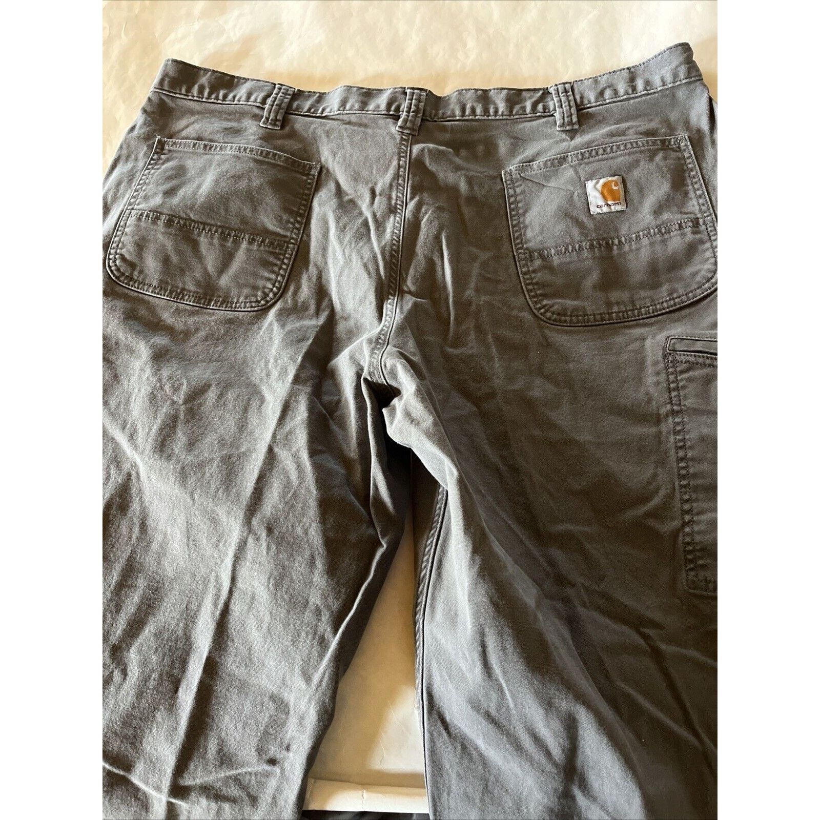 Carhartt Carhartt Pants Mens 42x26 Fit Gray Canvas Carpenter Relaxed Size US 42 / EU 58 - 11 Thumbnail