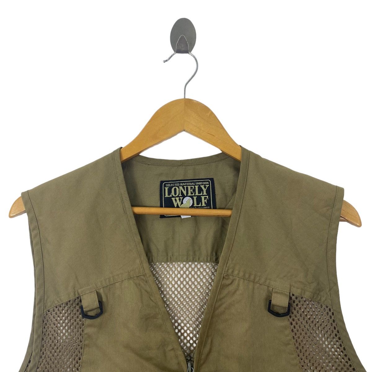 Japanese Brand × Vintage Vintage LONELY WOLF Japanese Brand Outdoor Hiking Fishing Size US L / EU 52-54 / 3 - 2 Thumbnail