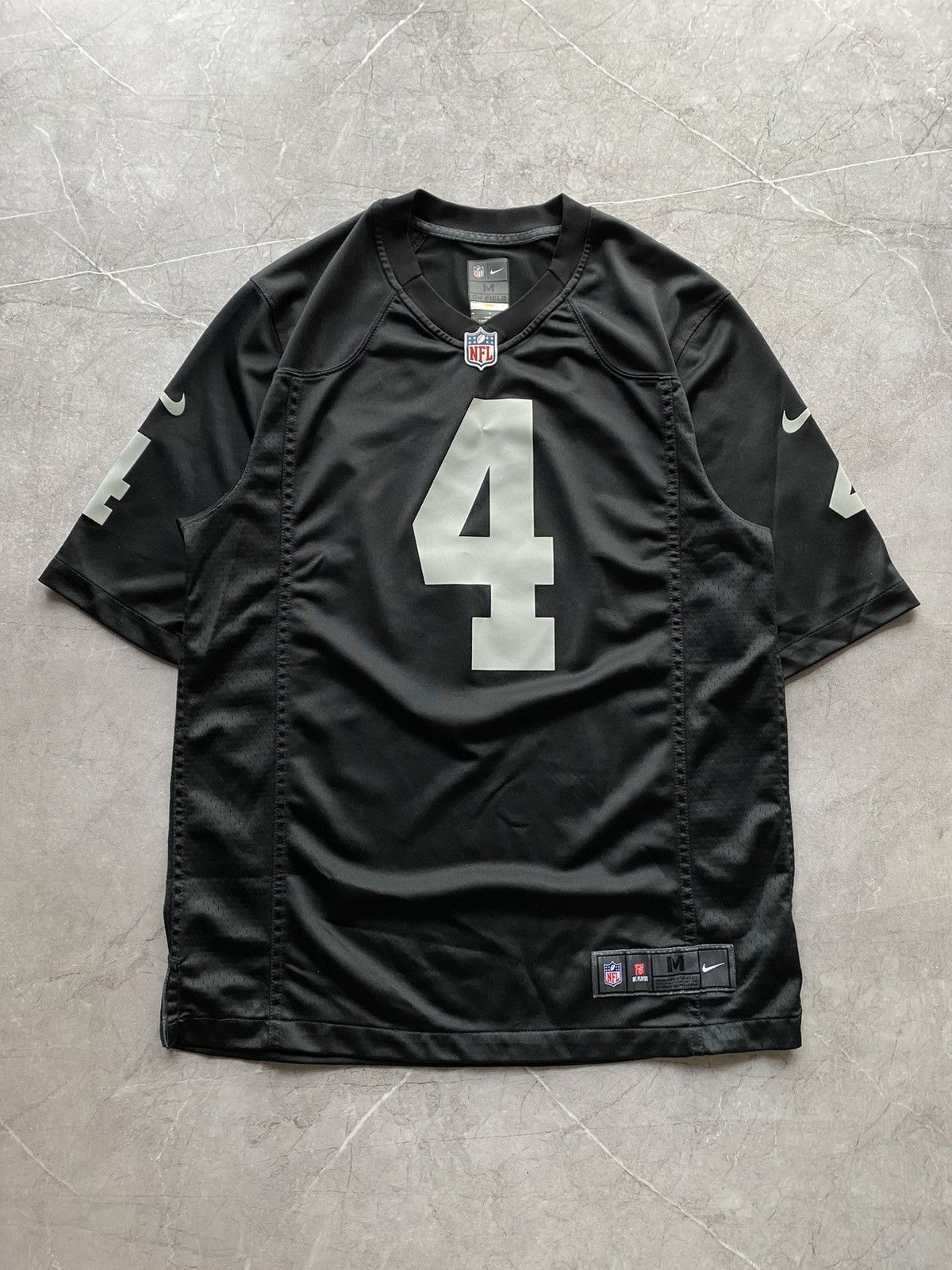 Nike Nike Las Vegas Raiders Derek Carr #4 Jersey NFL On Field Size US M / EU 48-50 / 2 - 2 Thumbnail