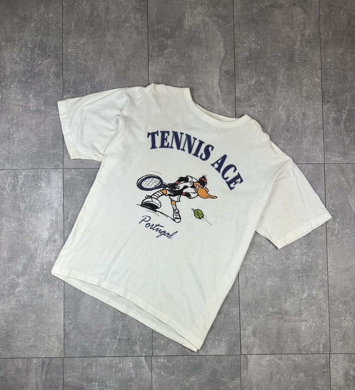 Warner Bros Warner Bros 1994 Vintage Rare Movie Portugal T-Shirt Size US XL / EU 56 / 4 - 2 Thumbnail