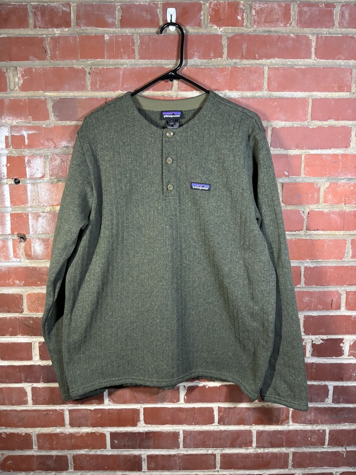Patagonia Patagonia Better Sweater Henley Sweater Green Rib Knit Large Size US L / EU 52-54 / 3 - 1 Thumbnail