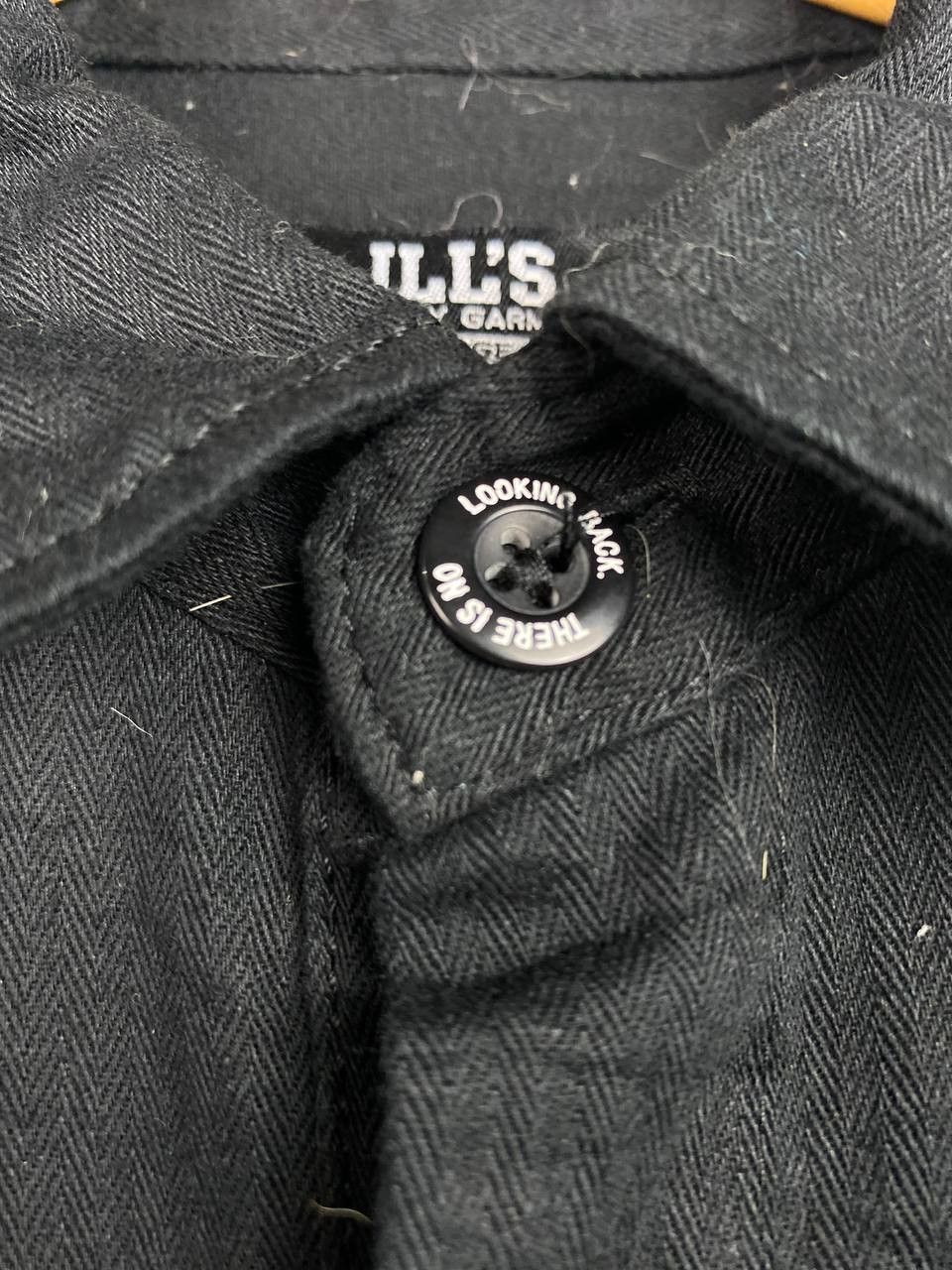 Japanese Brand ills garment workers shirt herringbone nice design Size US L / EU 52-54 / 3 - 3 Thumbnail