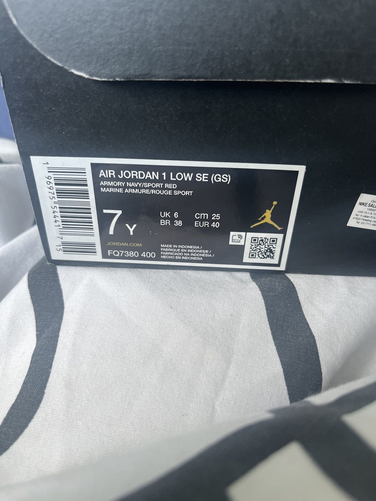 Nike Nike Low top Jordan 1 ‘olympic’ Size US 7 / EU 40 - 8 Thumbnail