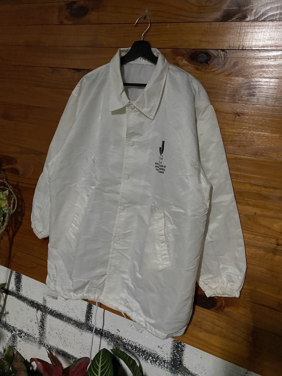 Vintage Vintage J.League NISSAY Coach Jacket – Japan Professional Size US L / EU 52-54 / 3 - 4 Thumbnail