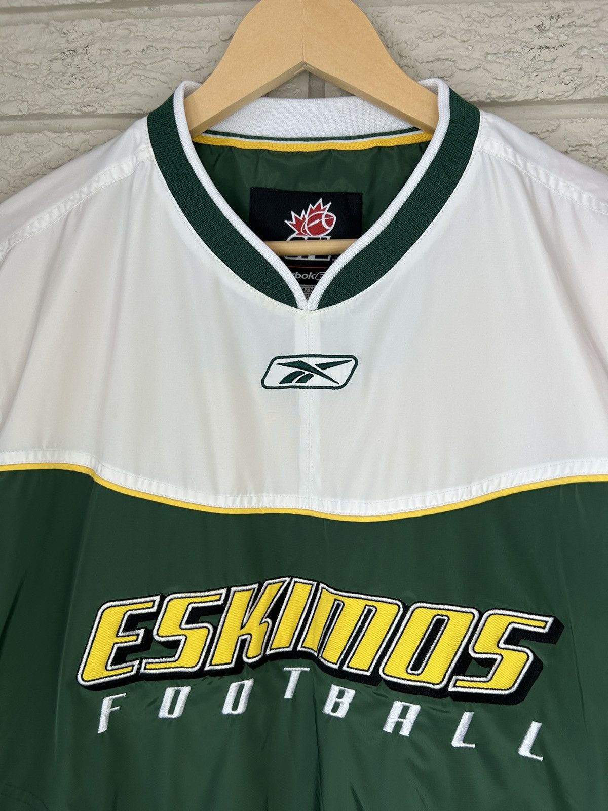 NFL × Reebok × Vintage Vintage Reebok CFL Edmonton Eskimos Football Jacket Size US M / EU 48-50 / 2 - 4 Thumbnail