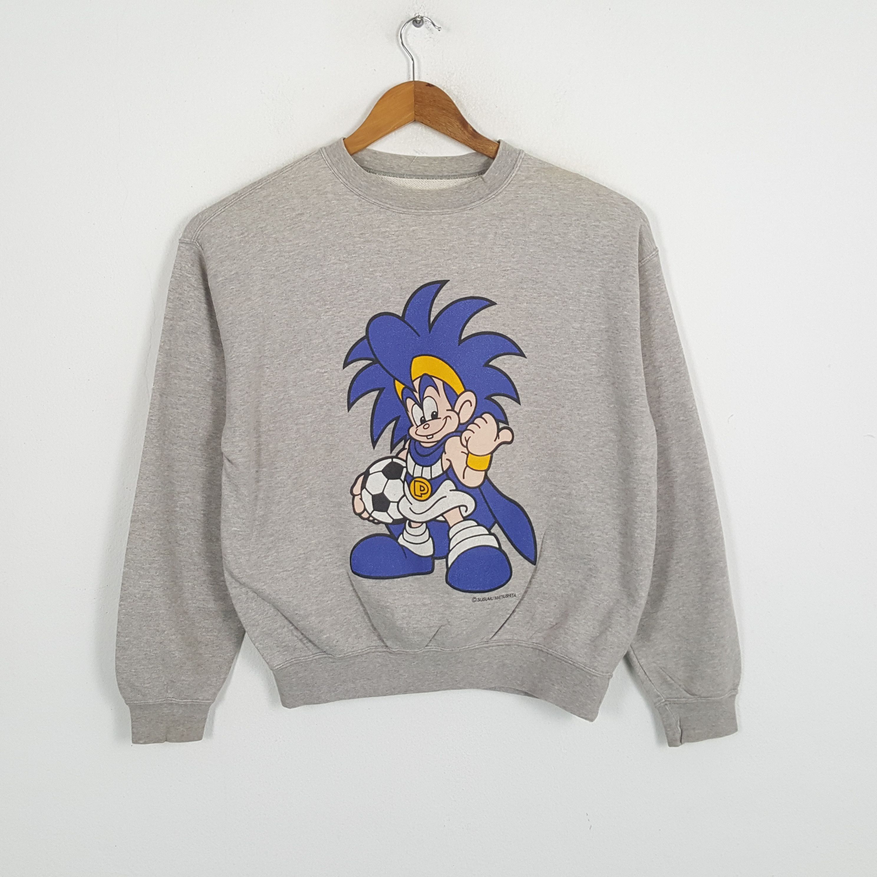 Japanese Brand × Vintage Vintage PANASONIC GAMBA OSAKA Japan Football Club Sweatshirt Size US L / EU 52-54 / 3 - 1 Thumbnail