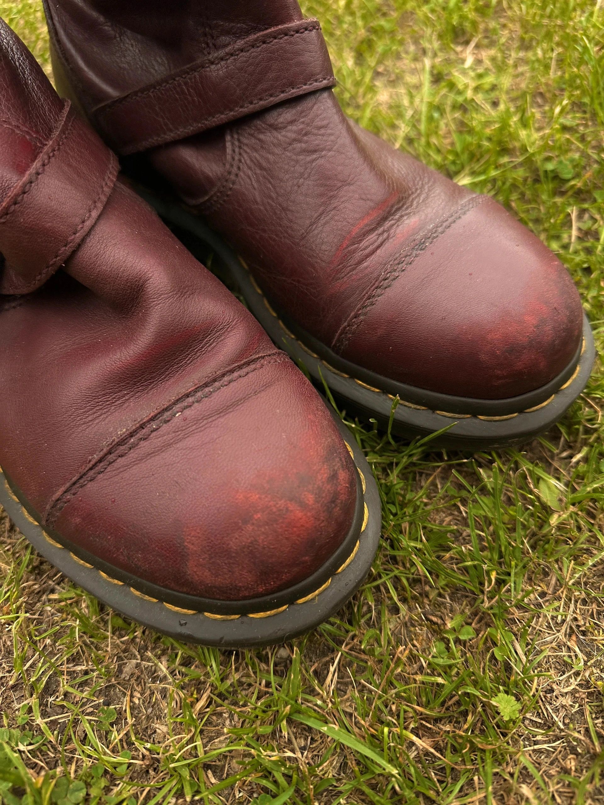Dr. Martens vintage dr. martens kristy cowboy western leatherboots Size US 6 / IT 36 - 4 Thumbnail