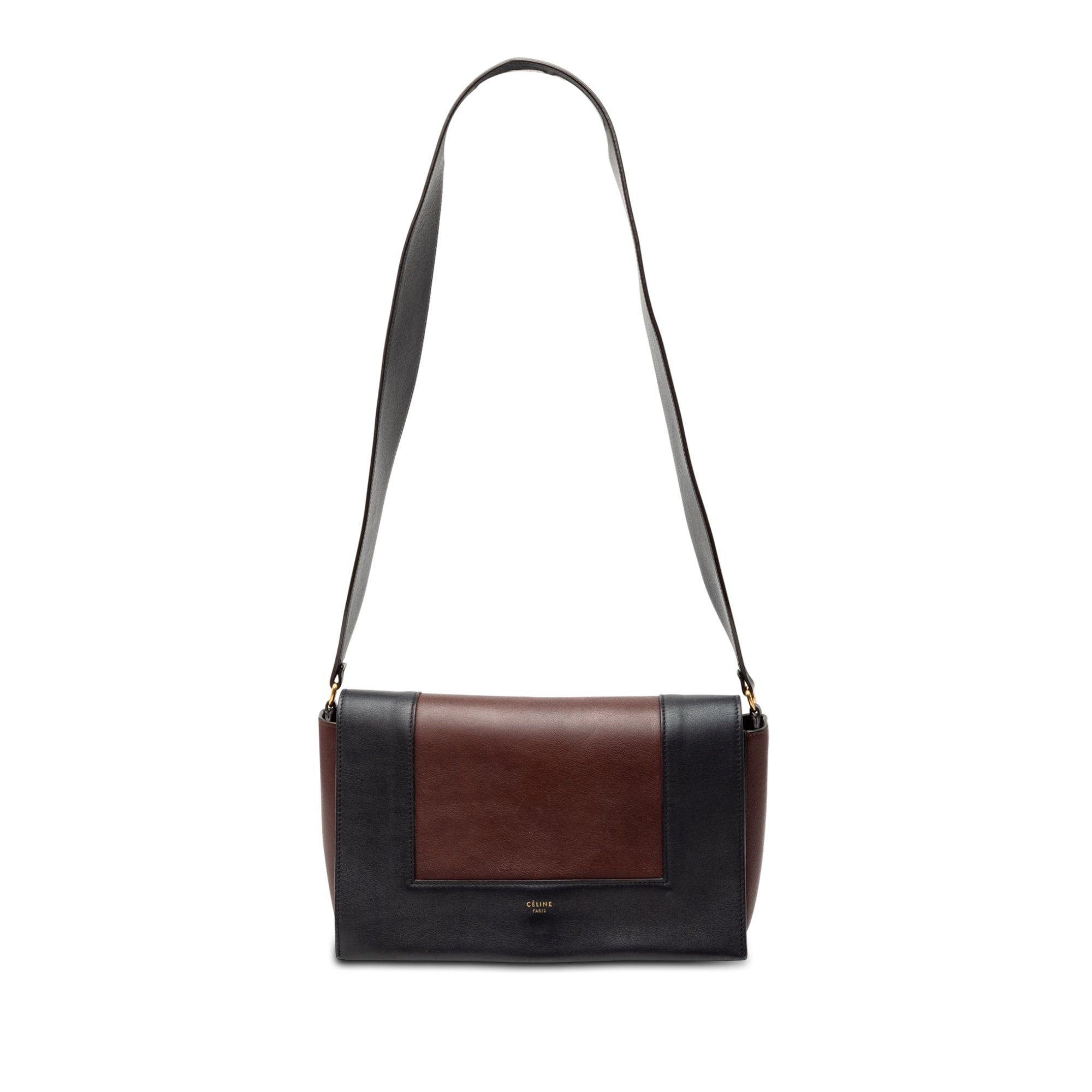 Celine Medium Shiny Smooth Calfskin Frame Shoulder Bag Size ONE SIZE - 1 Thumbnail