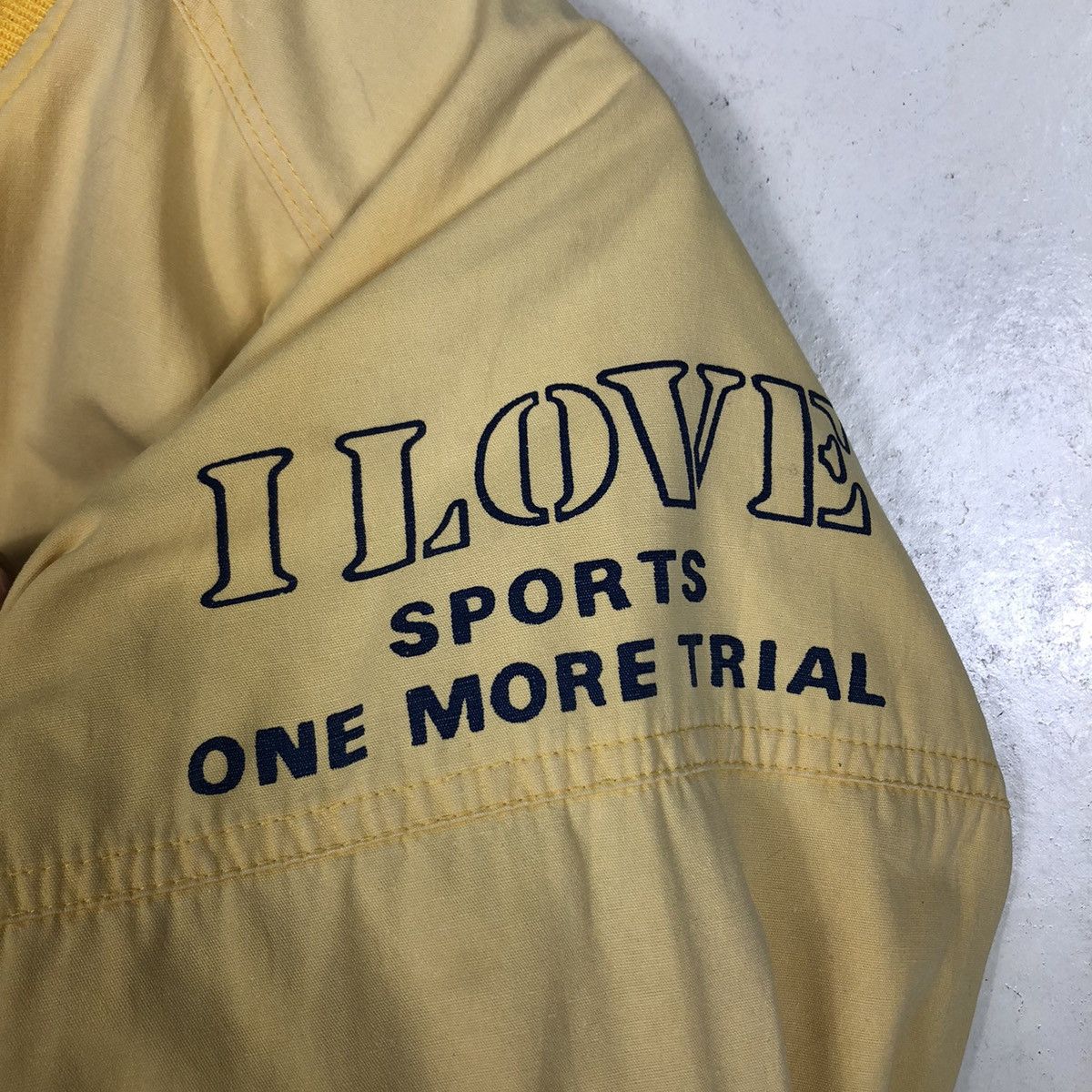 Japanese Brand 📌Sing Guts Bomber Jacket Spell Out Big Logo Issey Miyake Size US M / EU 48-50 / 2 - 19 Thumbnail