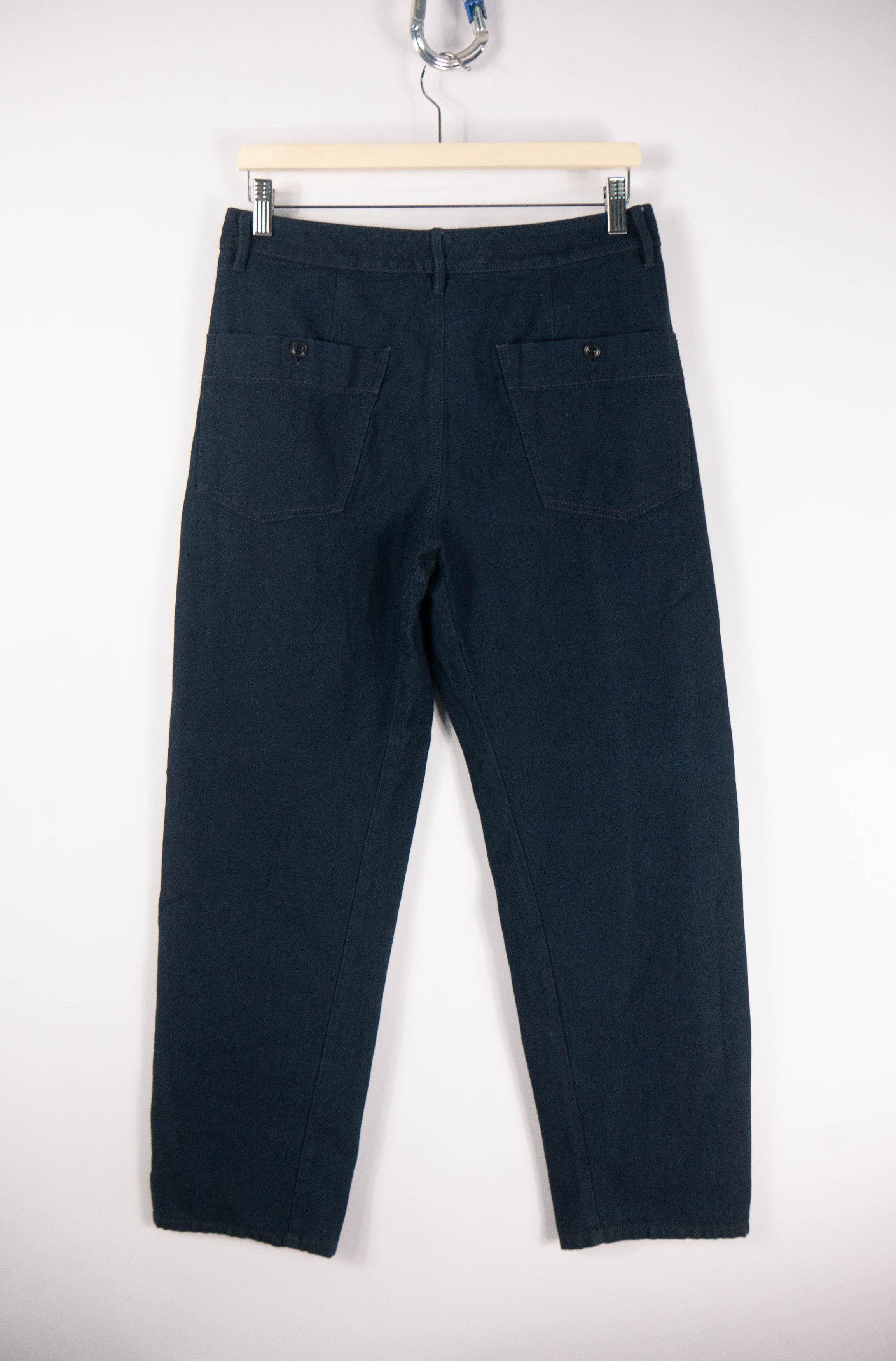 Lemaire Lemaire Denim twisted pants indigo Size 26" / US 2 / IT 38 - 10 Thumbnail