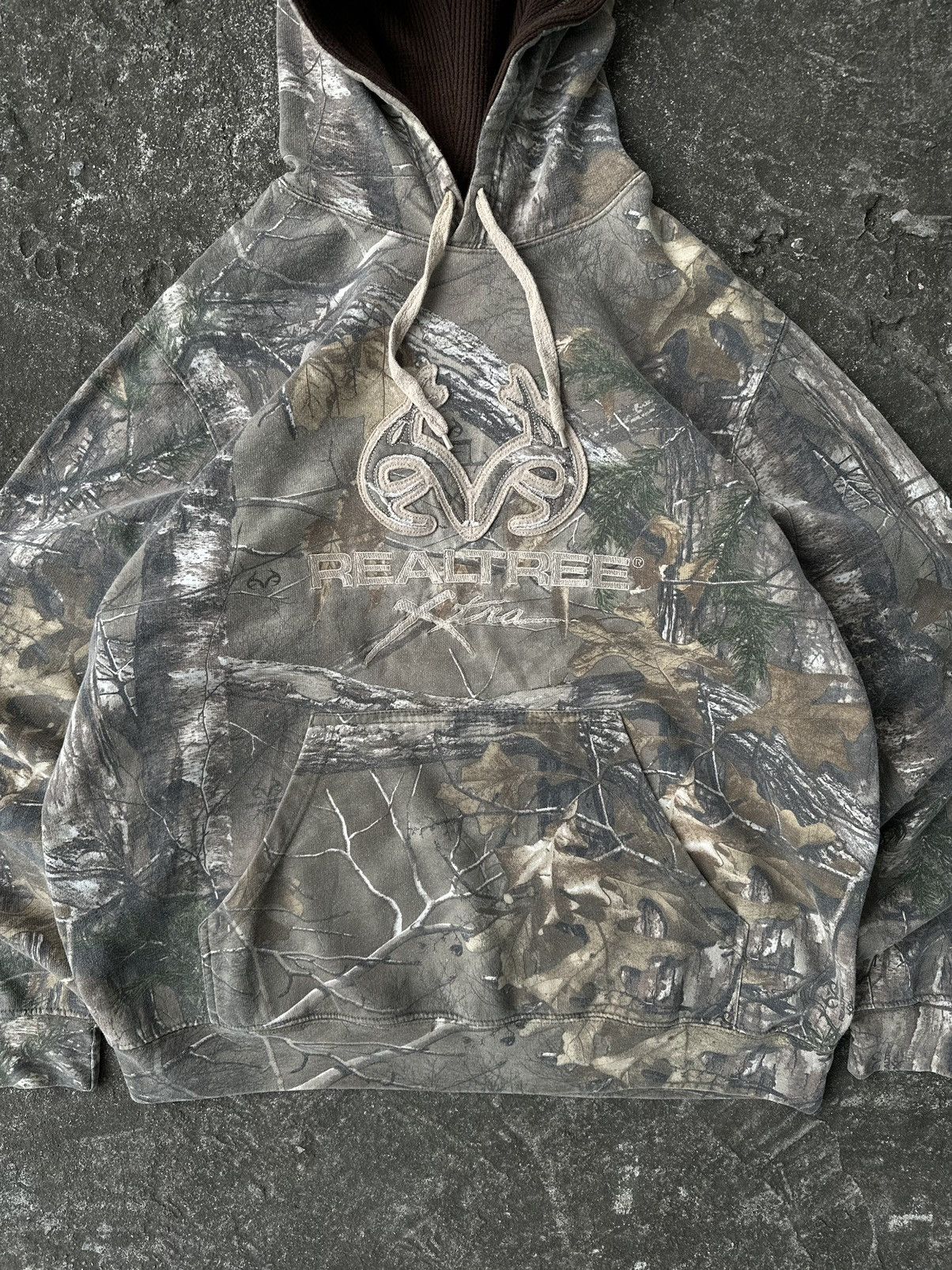 Realtree Vintage Y2K Realtree Camo Hooded Carhartt Style Baggy Size US XL / EU 56 / 4 - 3 Thumbnail