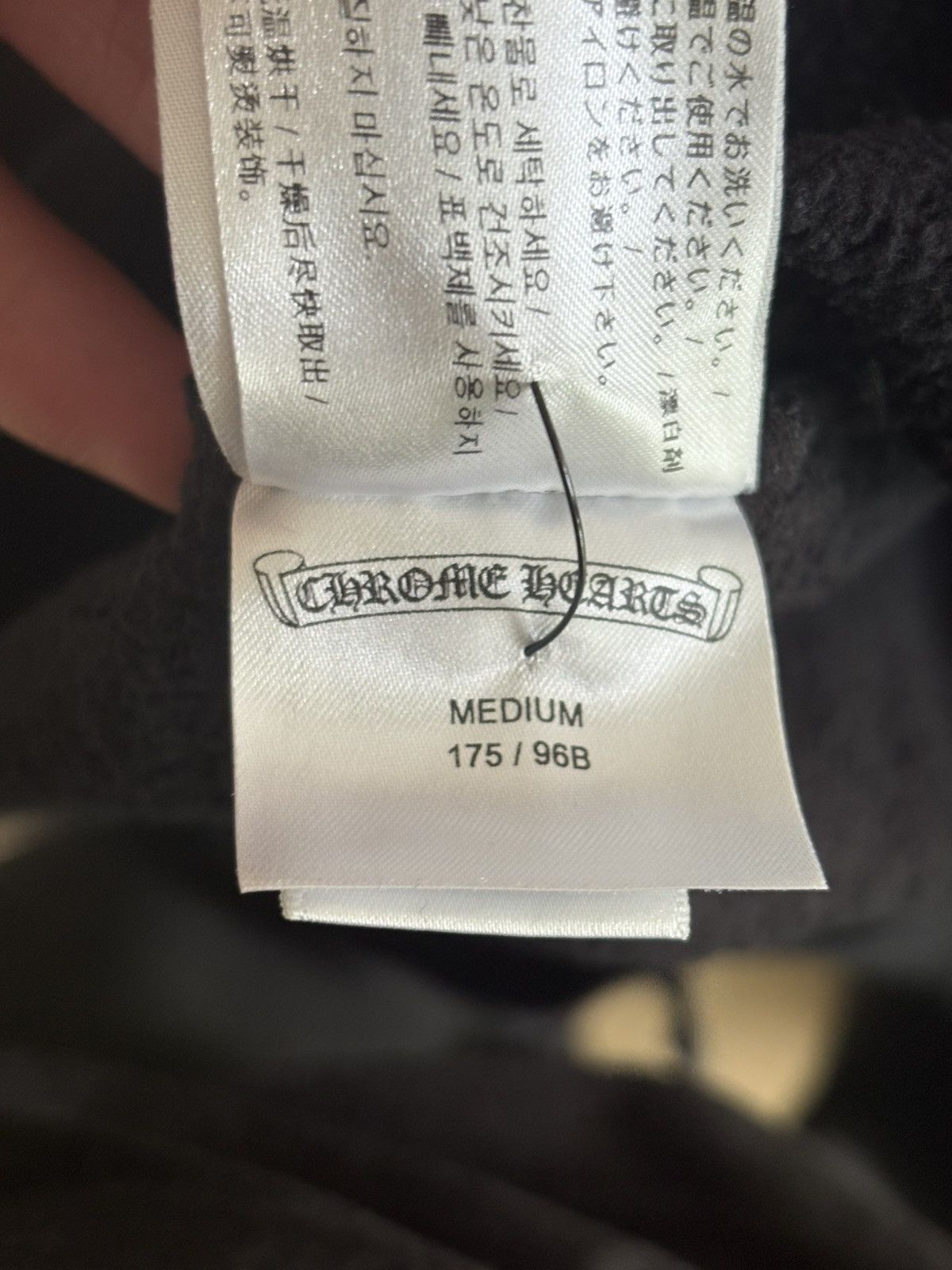 Chrome Hearts Chrome Hearts Neck Logo Crewneck Size US M / EU 48-50 / 2 - 4 Thumbnail