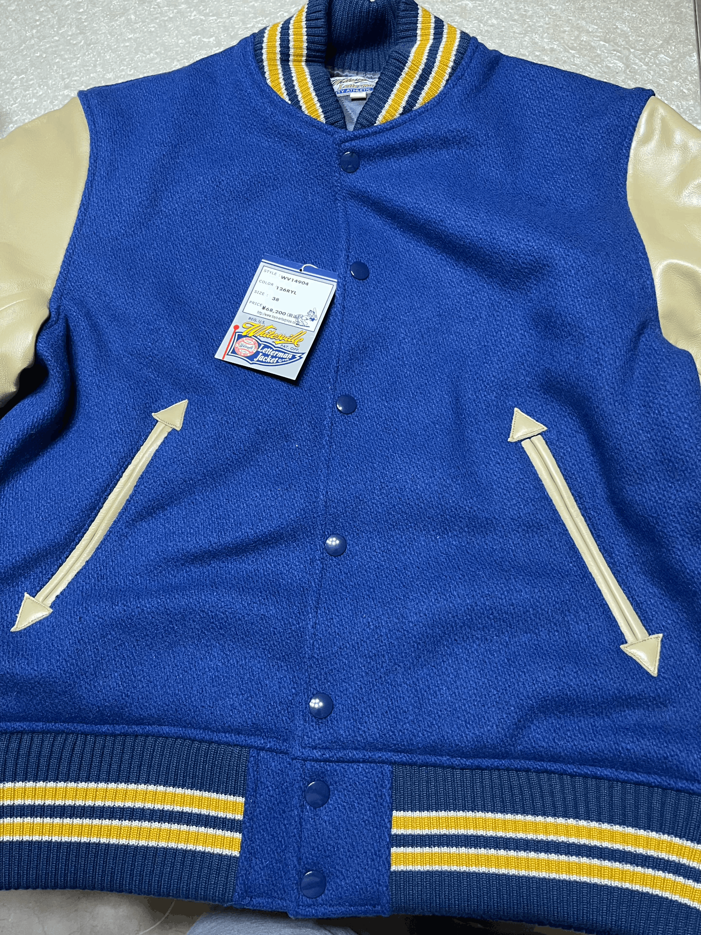 Whitesville Whitesville Lettermen Jacket WV14904 Size US M / EU 48-50 / 2 - 1 Thumbnail