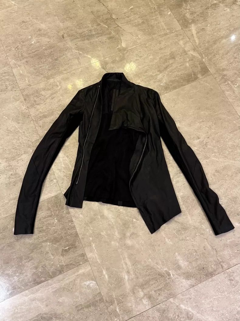 Rick Owens rick owens size 6 2010 Leather jacket Size US M / EU 48-50 / 2 - 2 Thumbnail