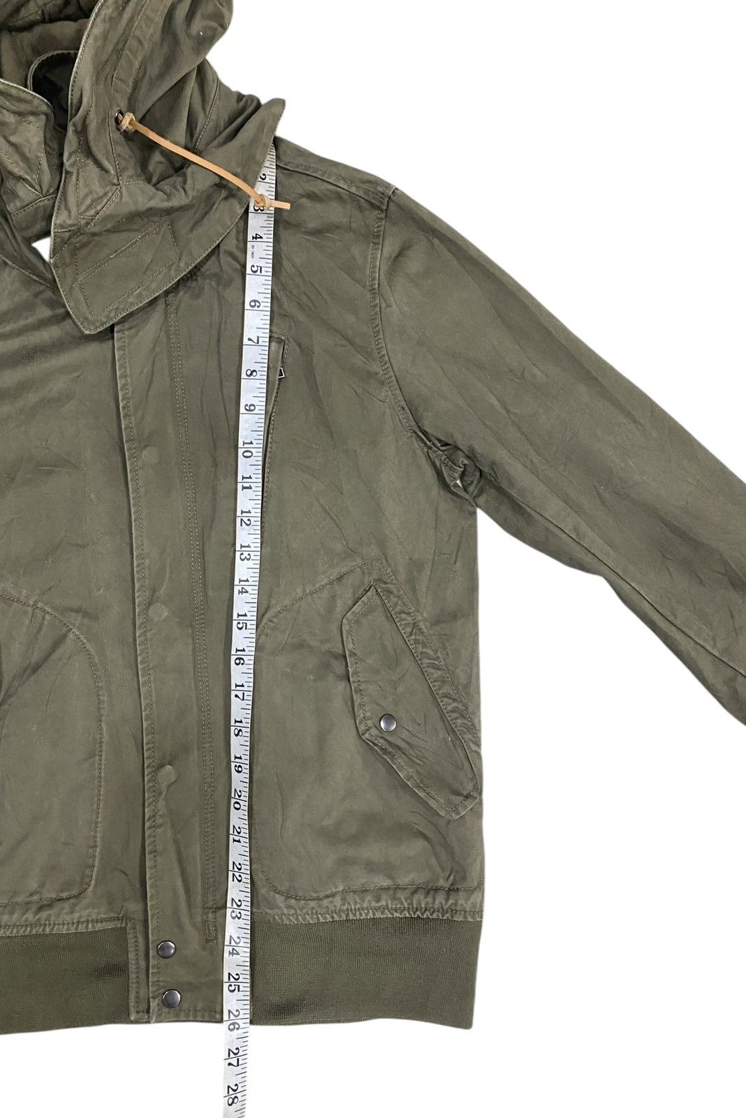 Beams Plus Rare THE BEAMS Double Collar Hoodie Jacket Zipper Size US M / EU 48-50 / 2 - 13 Thumbnail
