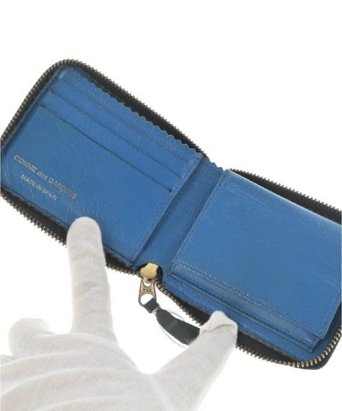 Comme des Garcons Wallet Coin cases Zip Plain Black Size ONE SIZE - 3 Thumbnail