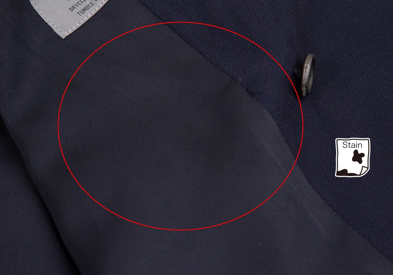 Yohji Yamamoto Yohji Yamamoto Wool Cotton Gabardine Jacket Navy M Size US M / EU 48-50 / 2 - 14 Thumbnail
