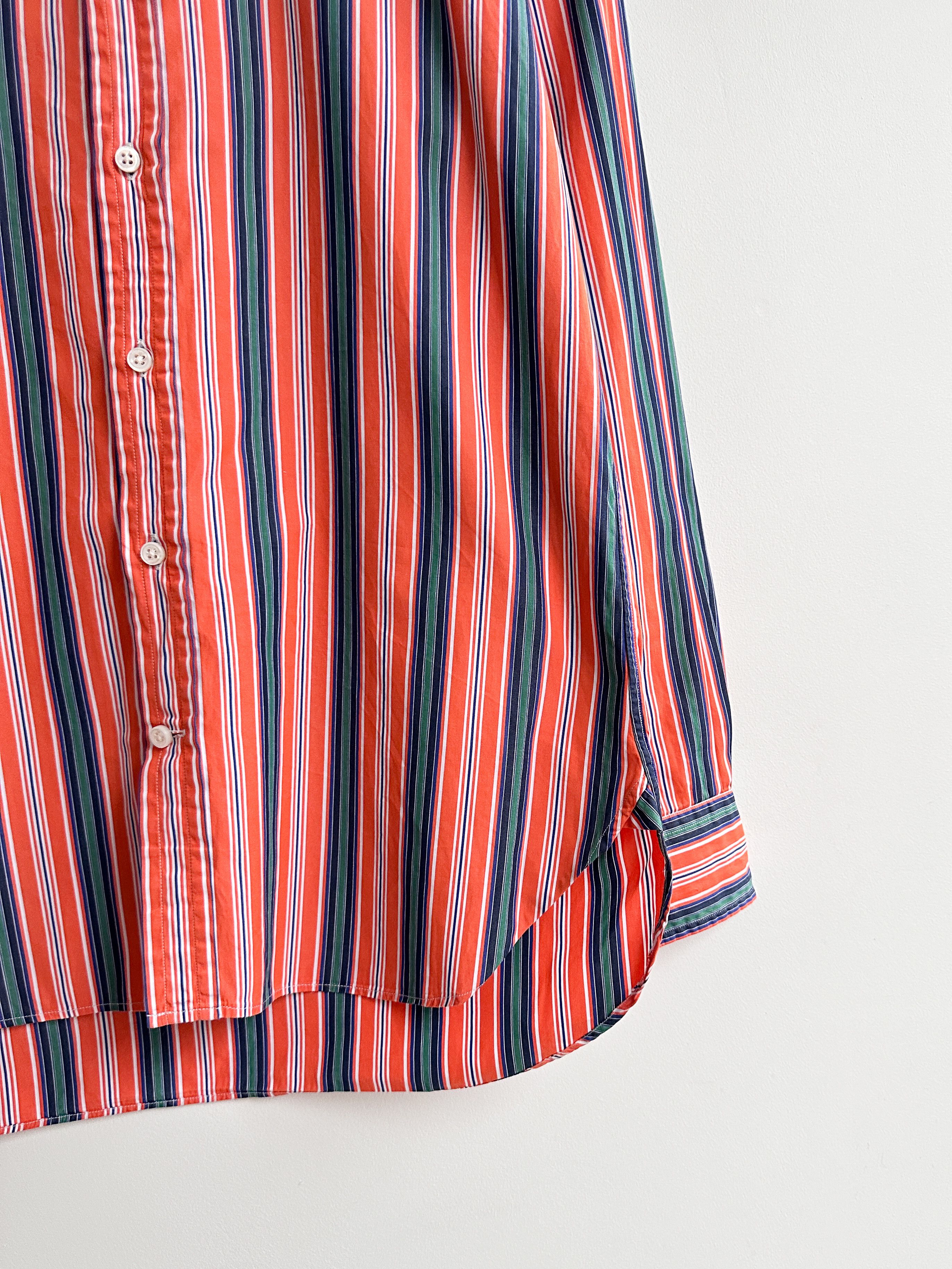 Polo Ralph Lauren × Vintage Vintage Polo Ralph Lauren Striped Shirt Size US M / EU 48-50 / 2 - 4 Thumbnail