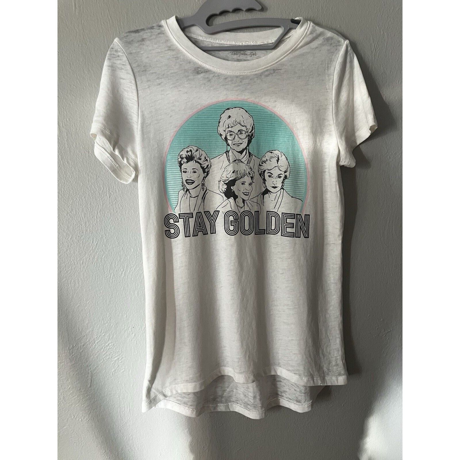 Other Golden Girls Semi Sheer Burnout Graphic Tee Women's small Size S / US 4 / IT 40 - 1 Thumbnail