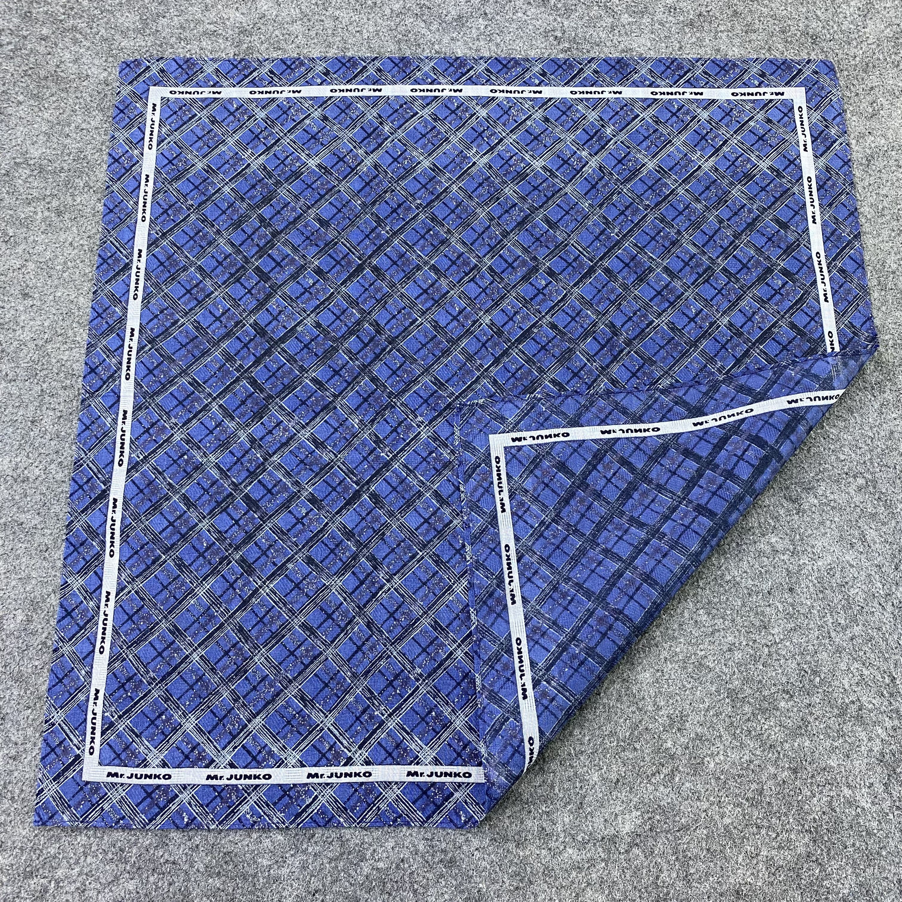 Japanese Brand Mr.Junko Handkerchief Neckerchief Bandana-B1714 Size ONE SIZE - 5 Thumbnail