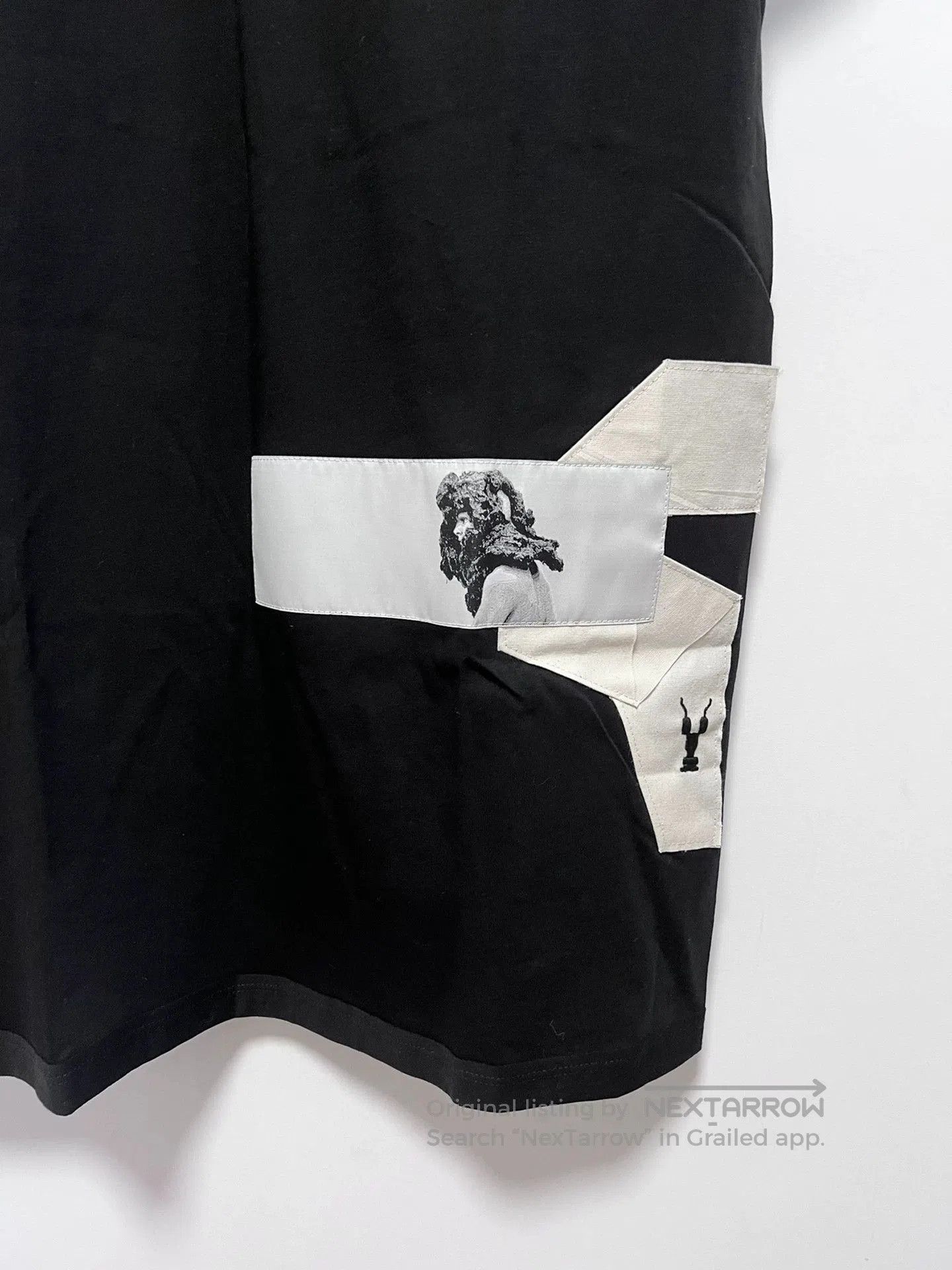 Rick Owens Rick Owens Black Short Sleeve T. Size US L / EU 52-54 / 3 - 2 Thumbnail